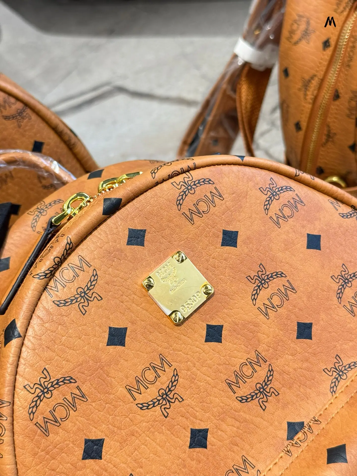 MCM Visetos Monogram Backpack D26017907 — view 4