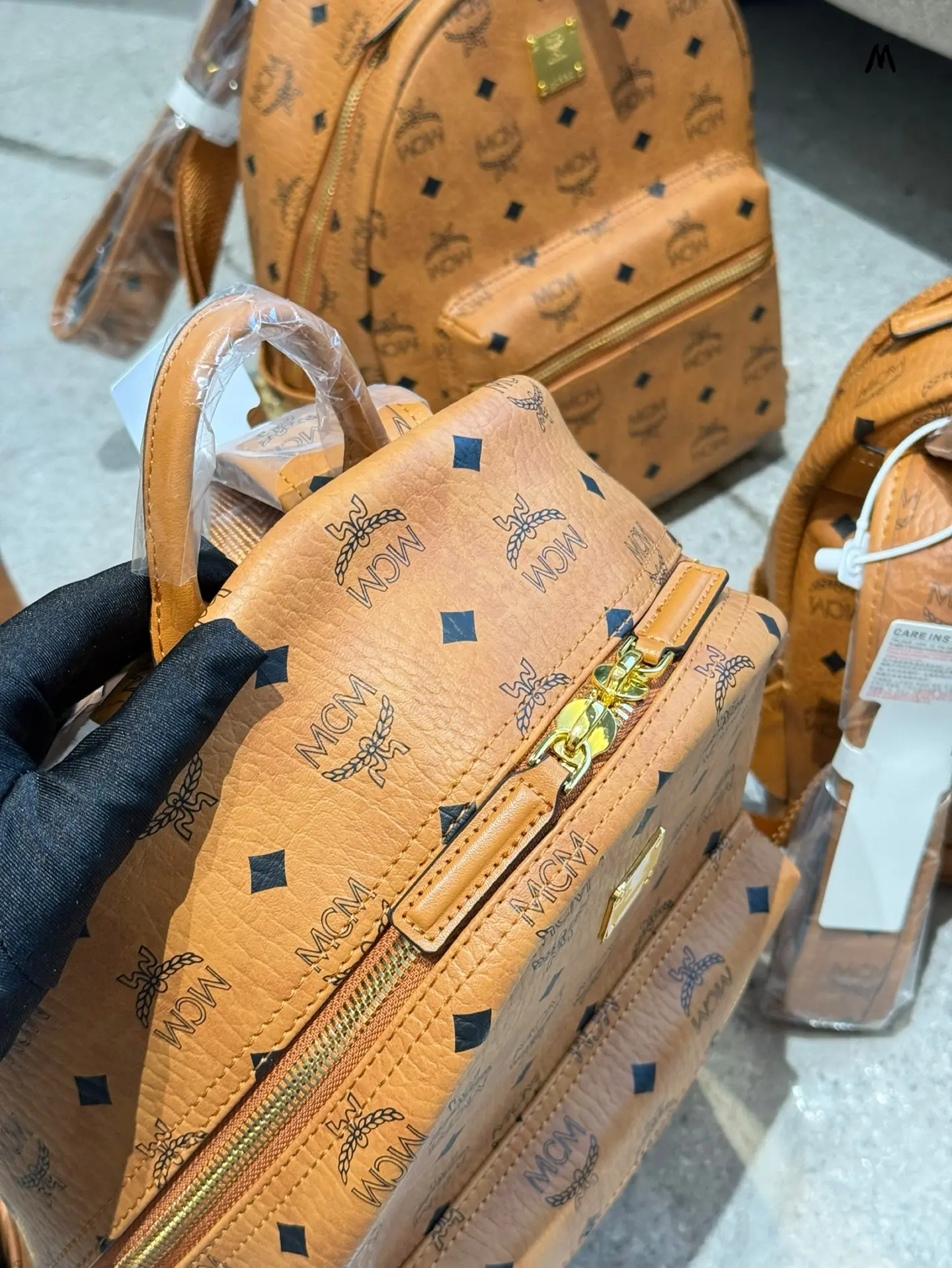 MCM Visetos Monogram Backpack D26017907 — view 5