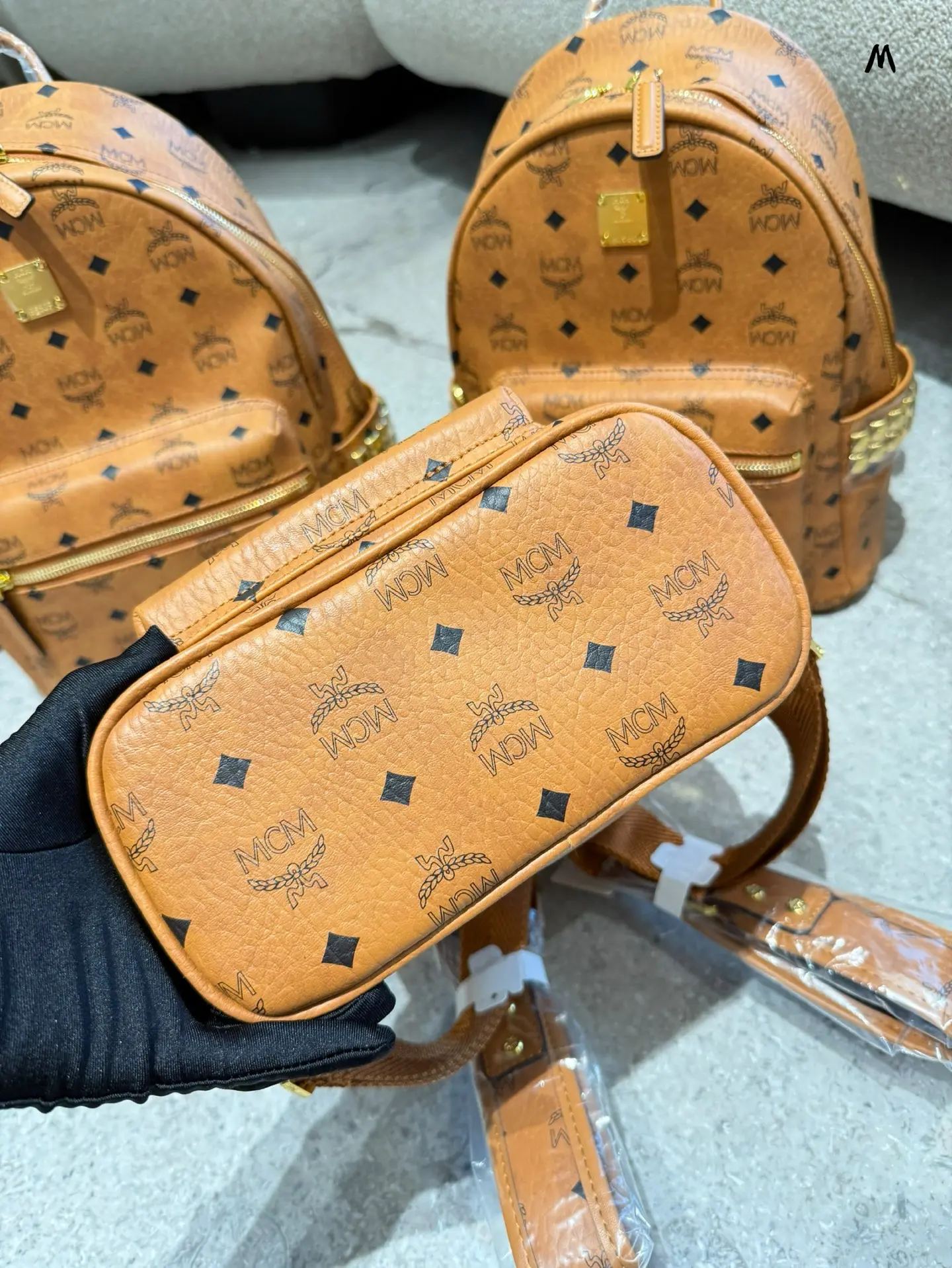 MCM Visetos Monogram Backpack D26017907 — view 9