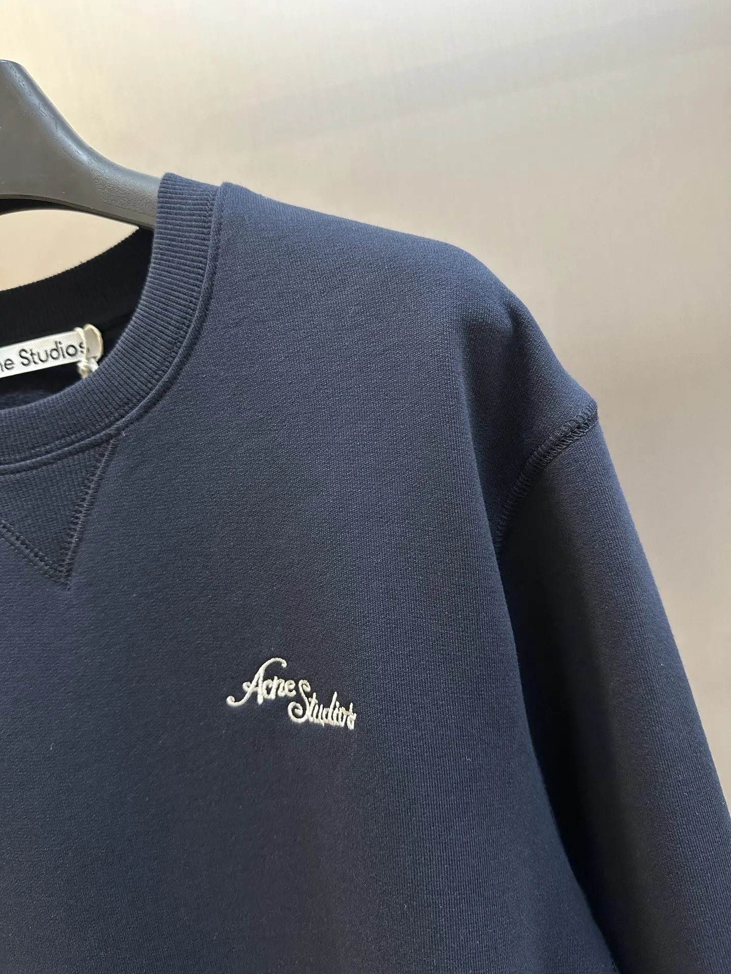 Logo-Embroidered Fleece-Back Sweatshirt D27518793 — view 3