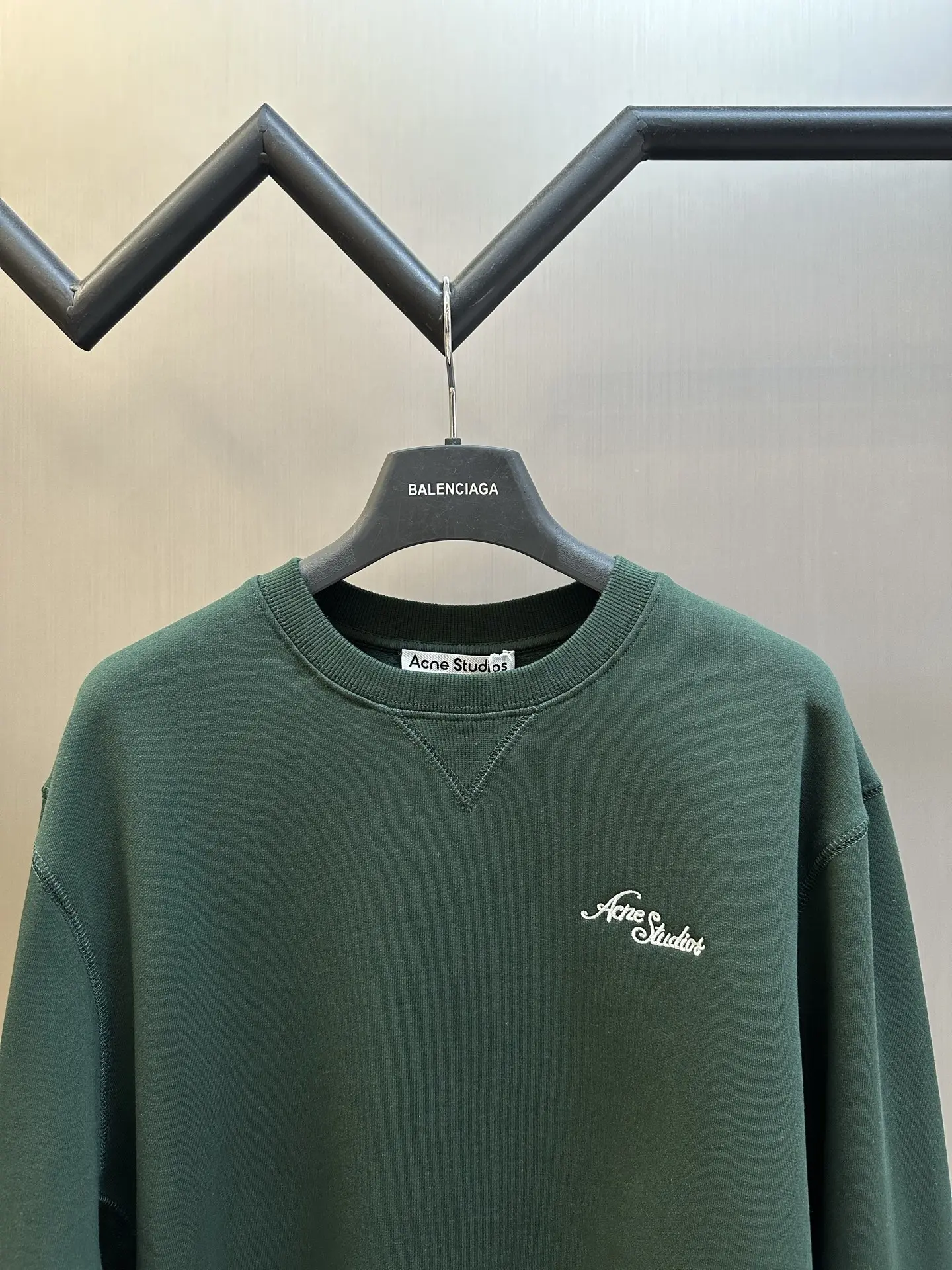 Logo-Embroidered Fleece-Back Cotton Sweatshirt D27518794 — view 2