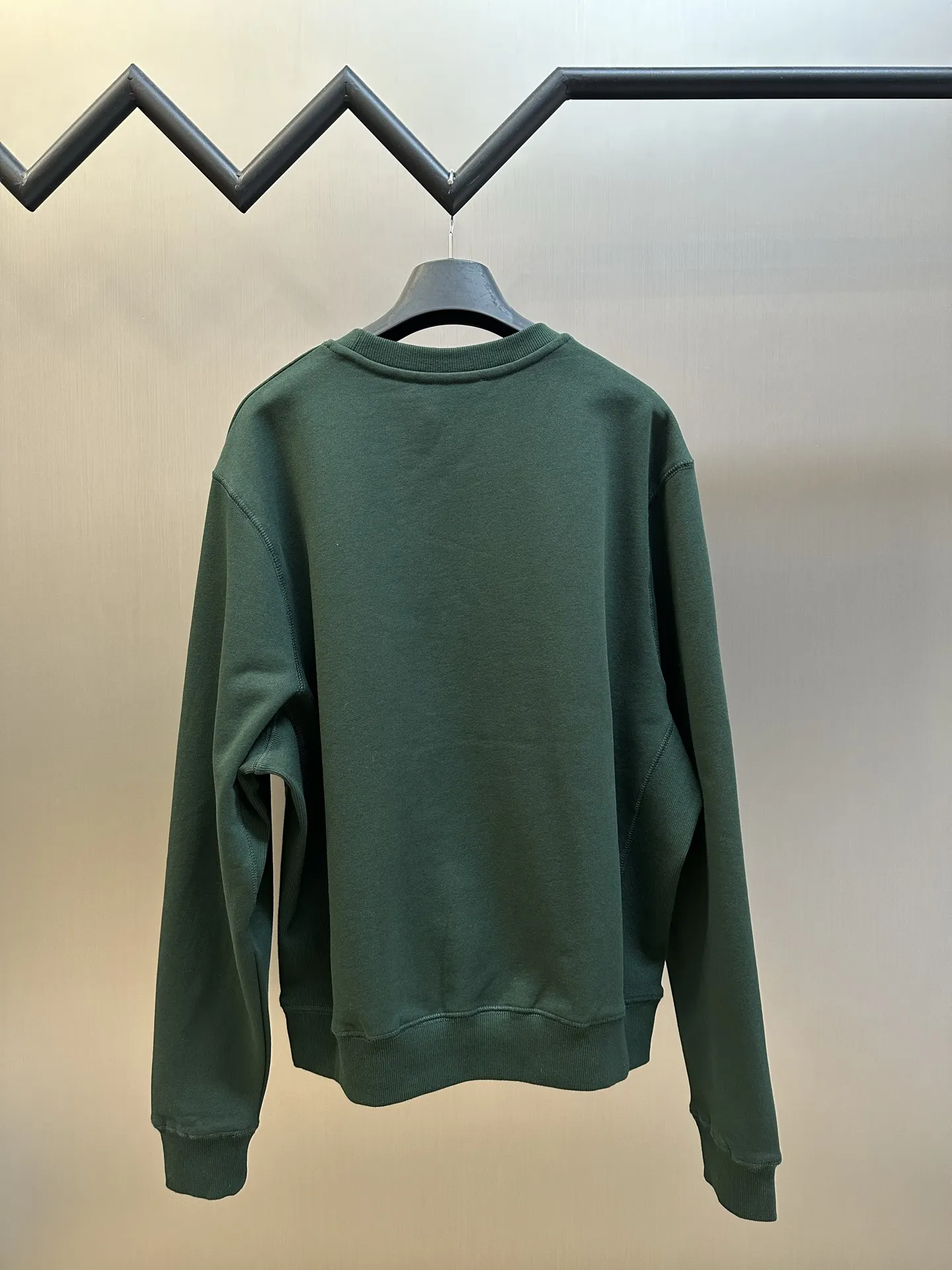 Logo-Embroidered Fleece-Back Cotton Sweatshirt D27518794 — view 4