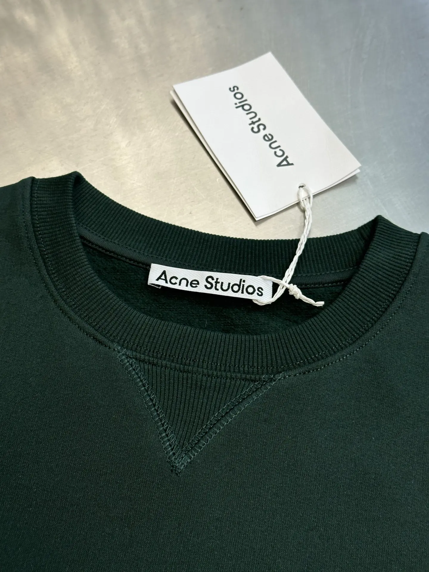 Logo-Embroidered Fleece-Back Cotton Sweatshirt D27518794 — view 5