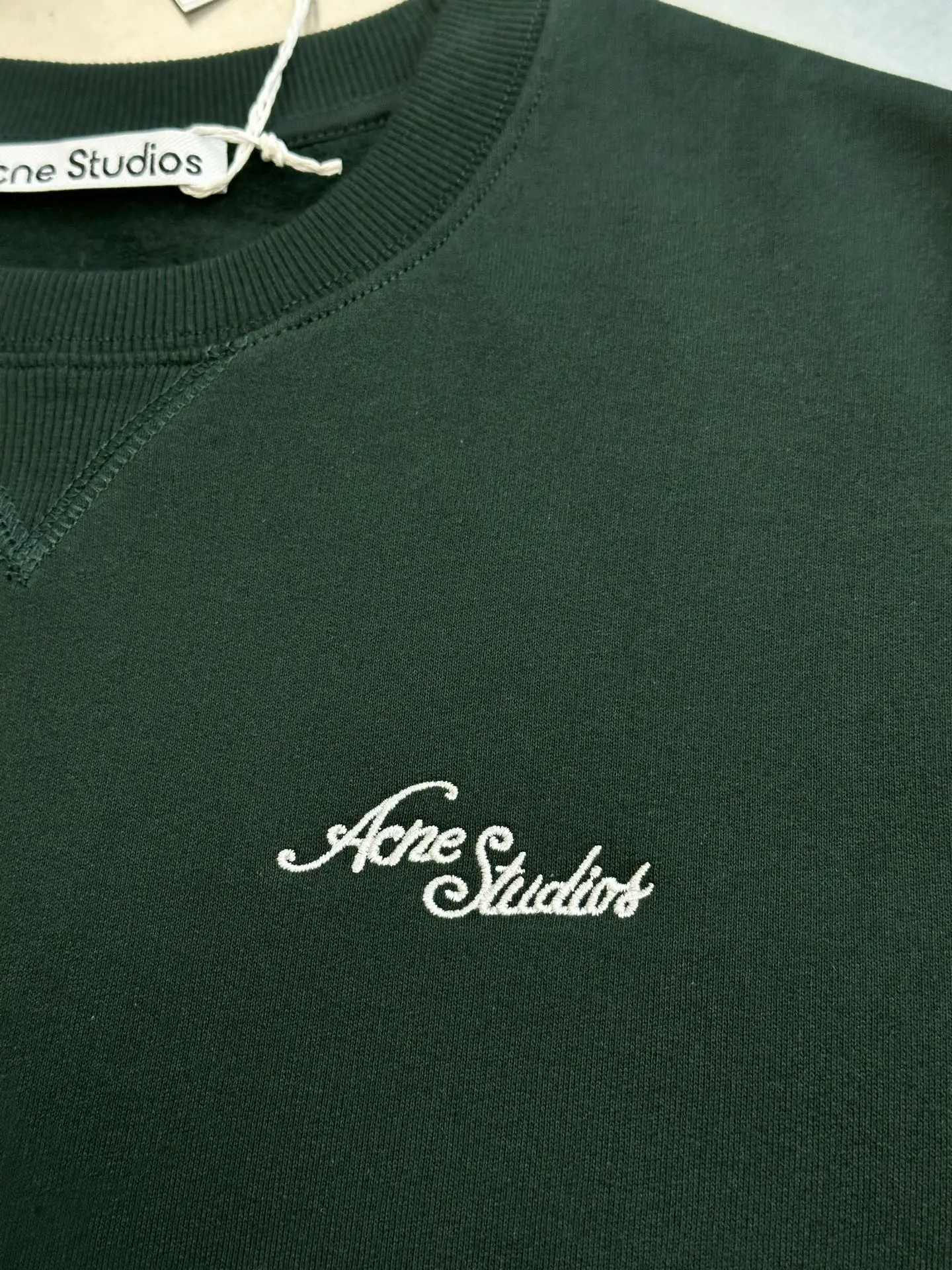 Logo-Embroidered Fleece-Back Cotton Sweatshirt D27518794 — view 6