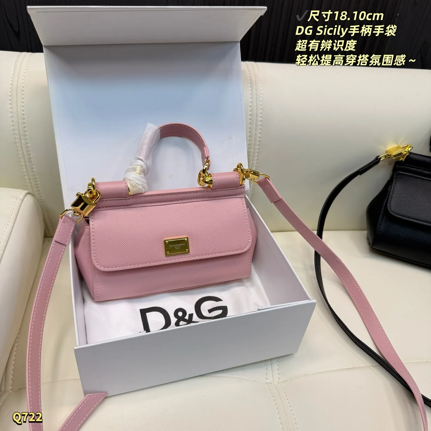 Sicily Mini Top-Handle Bag D27518104 — view 4