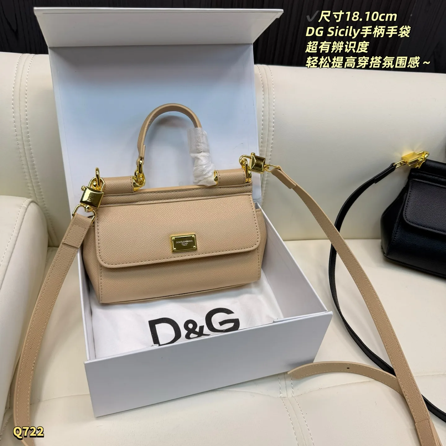 Sicily Mini Top-Handle Bag D27518104 — view 5