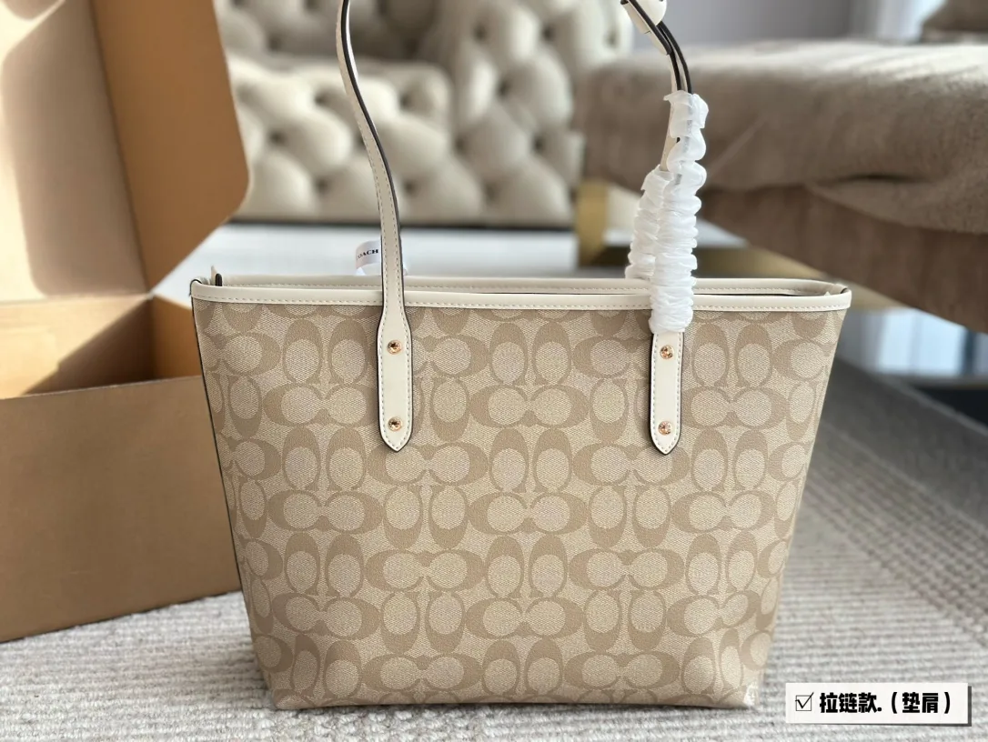 Coach Signature Coated Canvas Tote Bag D27518058 — view 5
