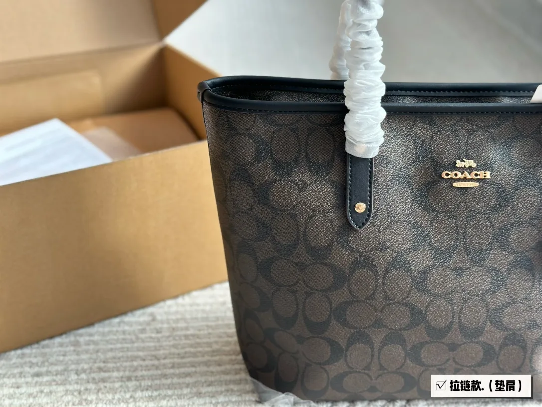 Coach Signature Coated Canvas Tote Bag D27518058 — view 21