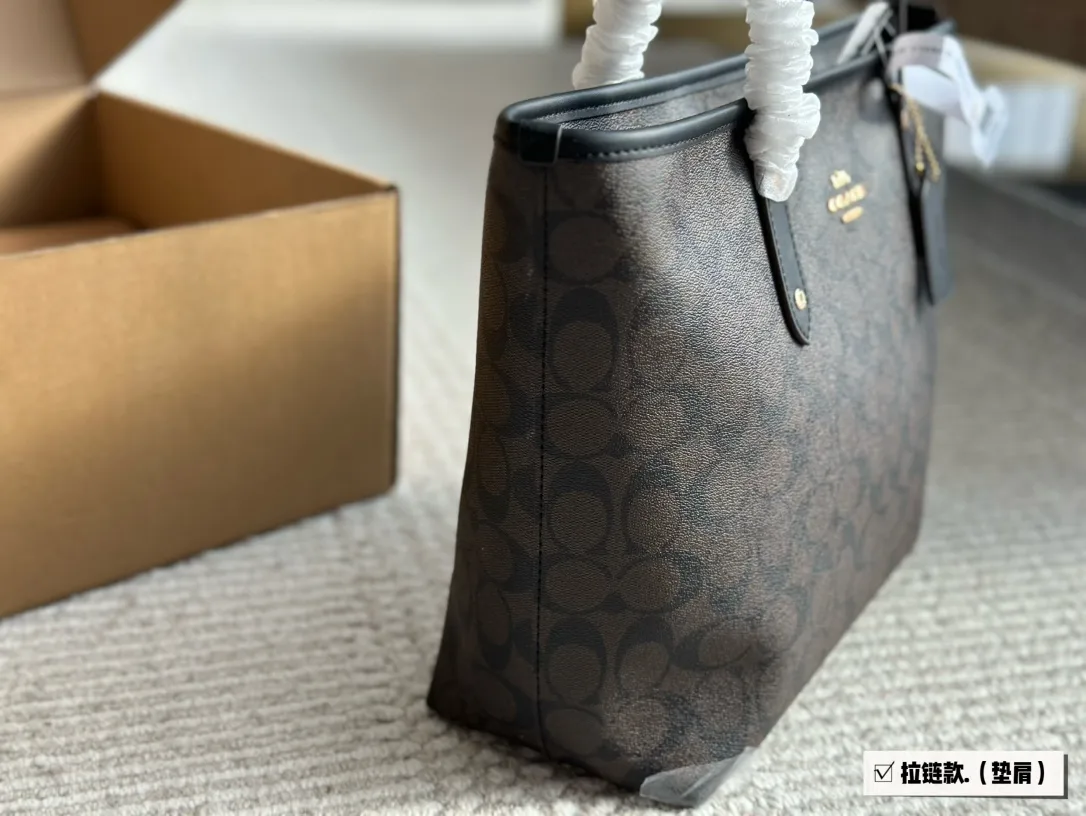Coach Signature Coated Canvas Tote Bag D27518058 — view 23