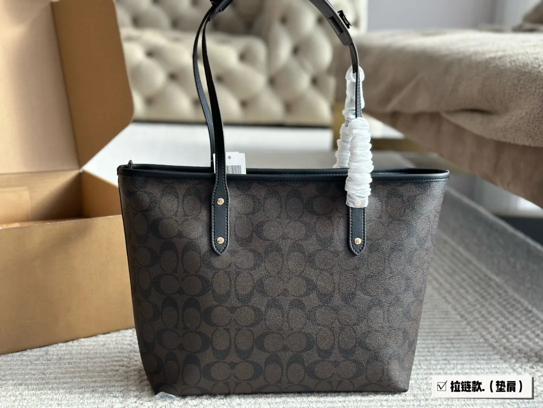 Coach Signature Coated Canvas Tote Bag D27518058 — view 24