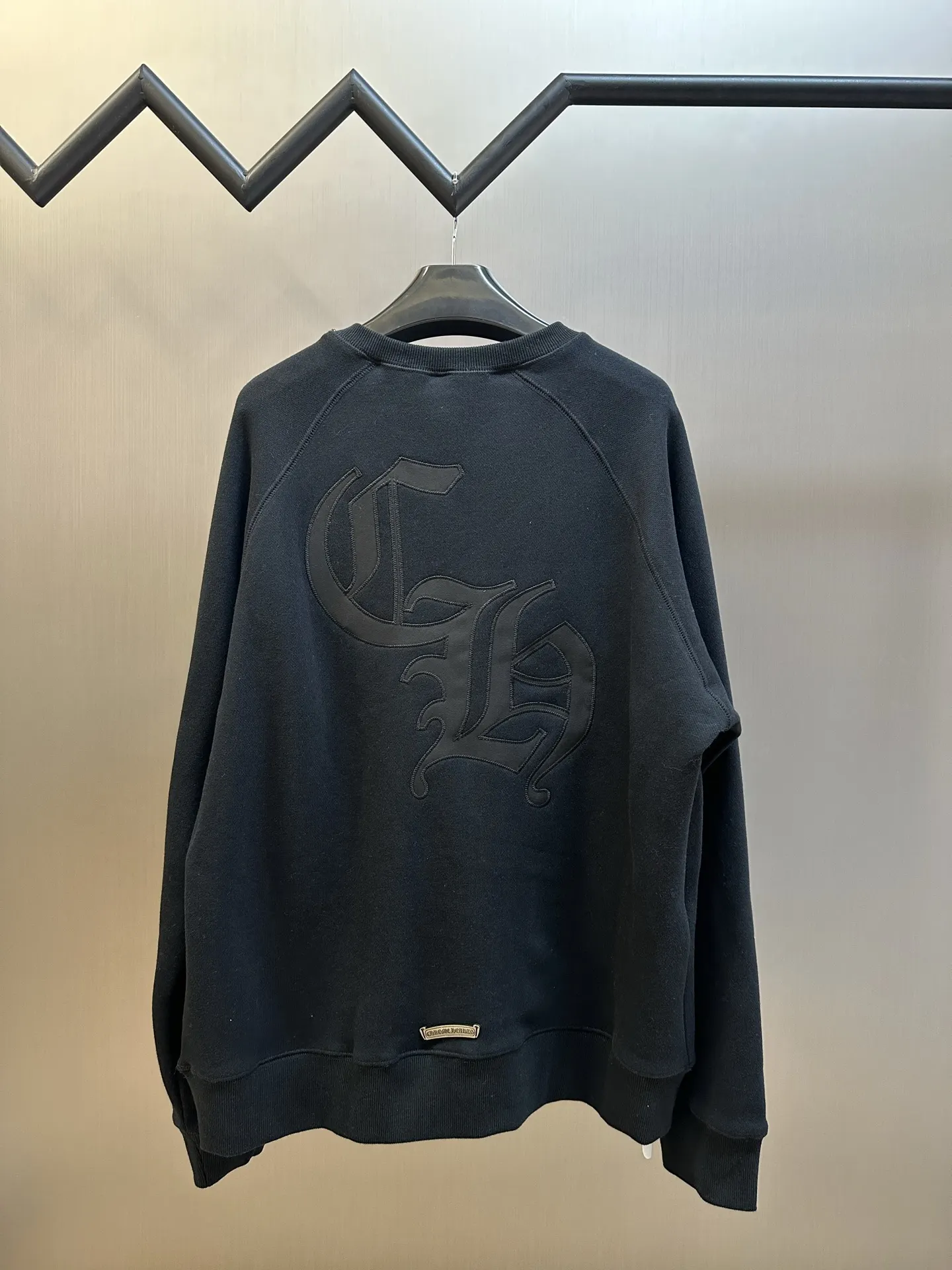 Chrome Hearts Cross Patch Crew-Neck Sweatshirt D28020464 — view 4