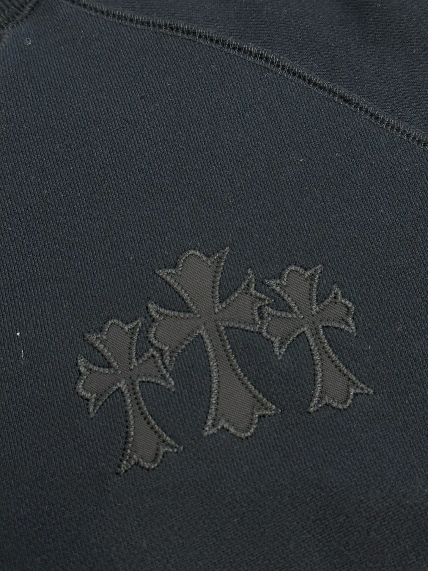 Chrome Hearts Cross Patch Crew-Neck Sweatshirt D28020464 — view 6