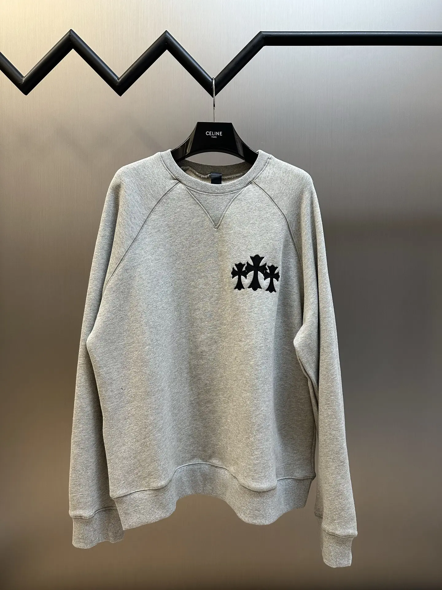 Chrome Hearts Cross Patch Cotton Sweatshirt D28020463