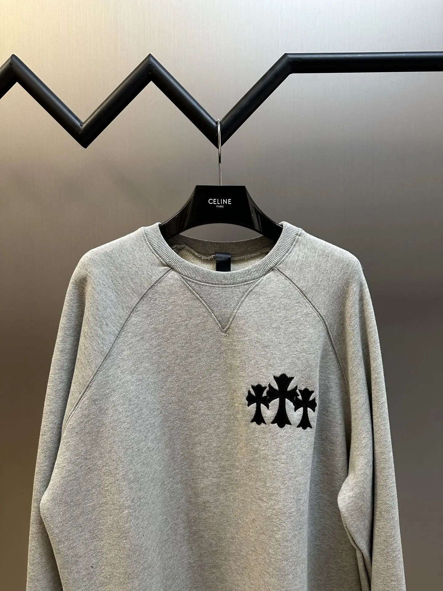 Chrome Hearts Cross Patch Cotton Sweatshirt D28020463 — view 2