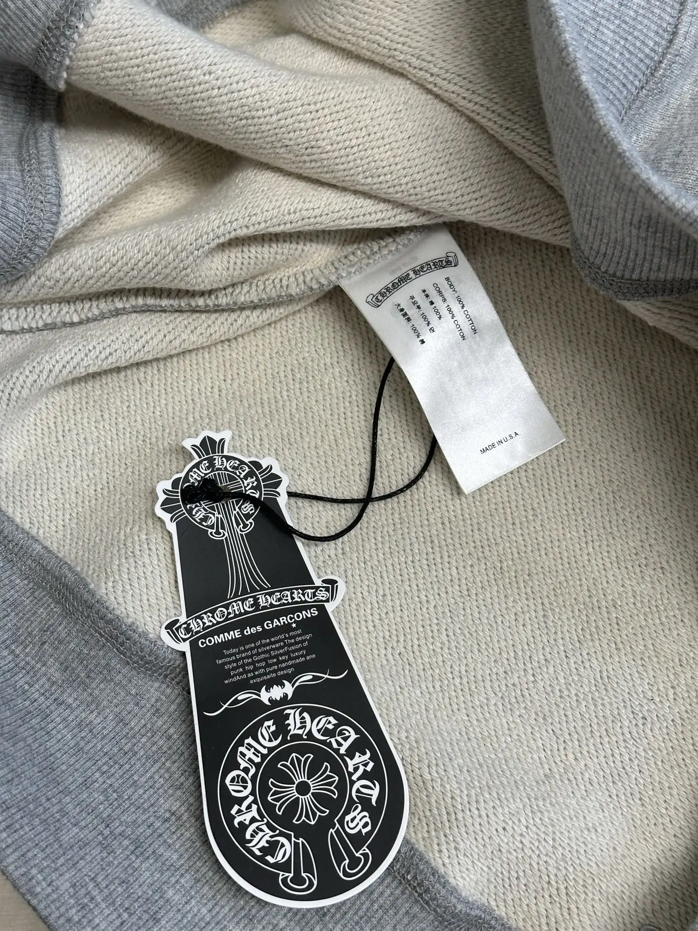 Chrome Hearts Cross Patch Cotton Sweatshirt D28020463 — view 8