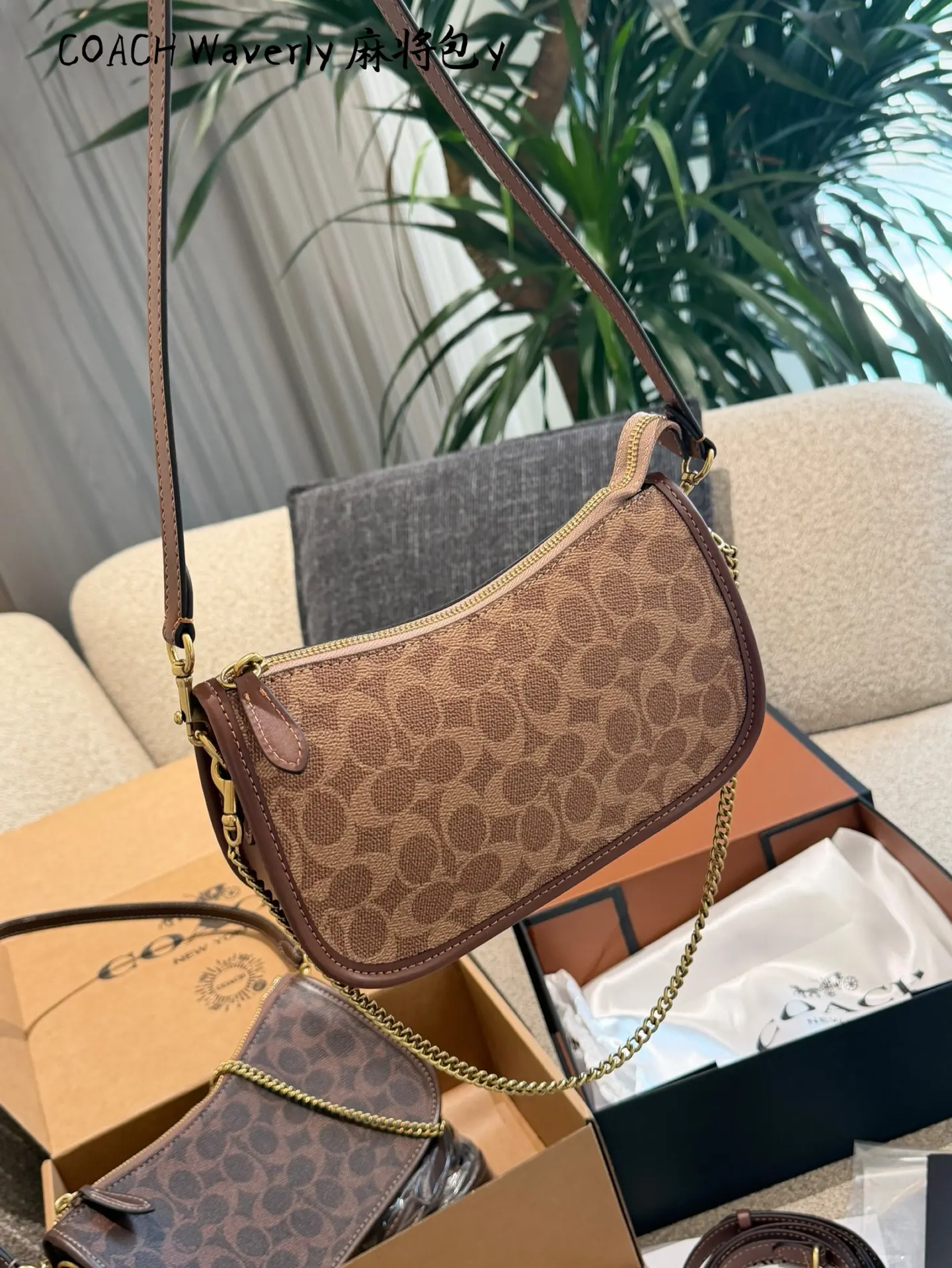 Waverly Monogram Canvas Shoulder Bag D30018386 — view 7