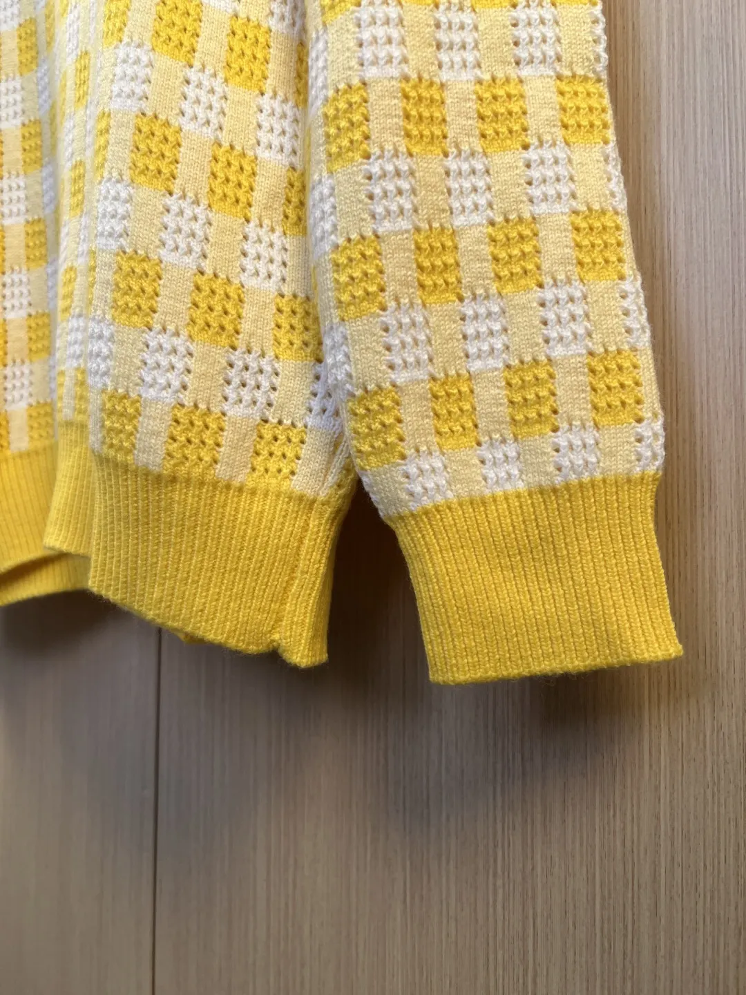 Damier Check Knit Crew-Neck Sweater D30019178 — view 2