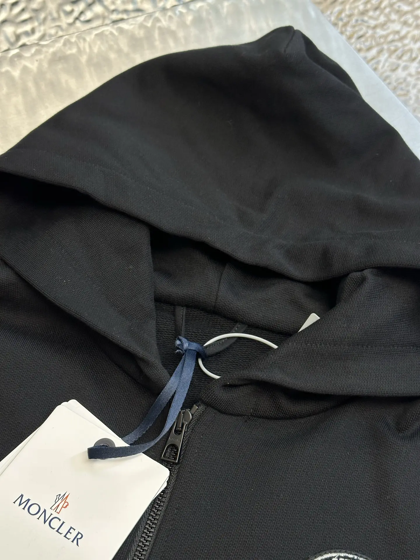 Logo Patch Zip-Up Hoodie D30518790 — view 5