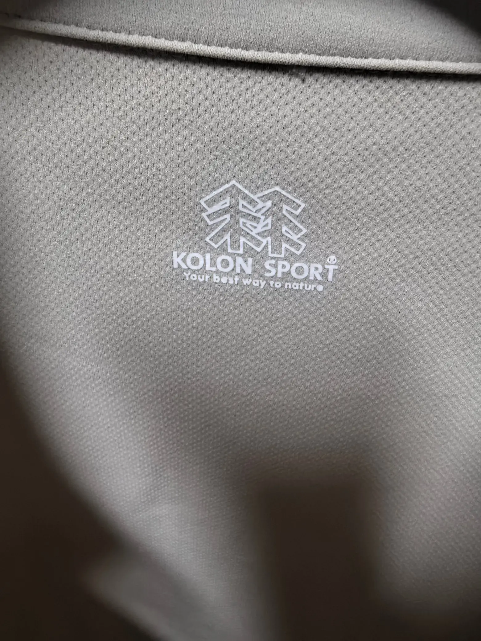 Logo-Embossed Half-Zip Long-Sleeve Top D31022066 — view 8