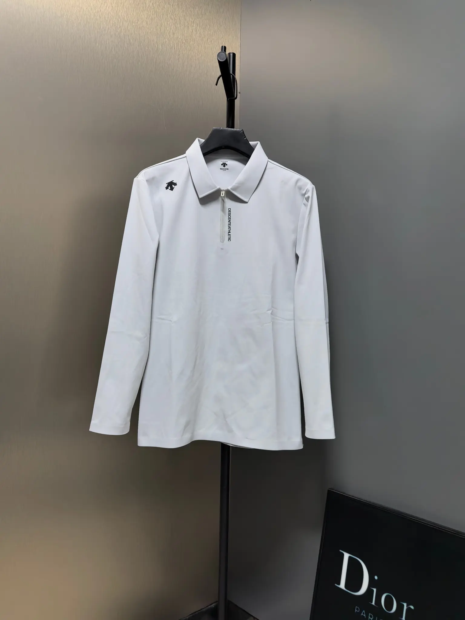 Long-Sleeve Half-Zip Polo Shirt D31022081