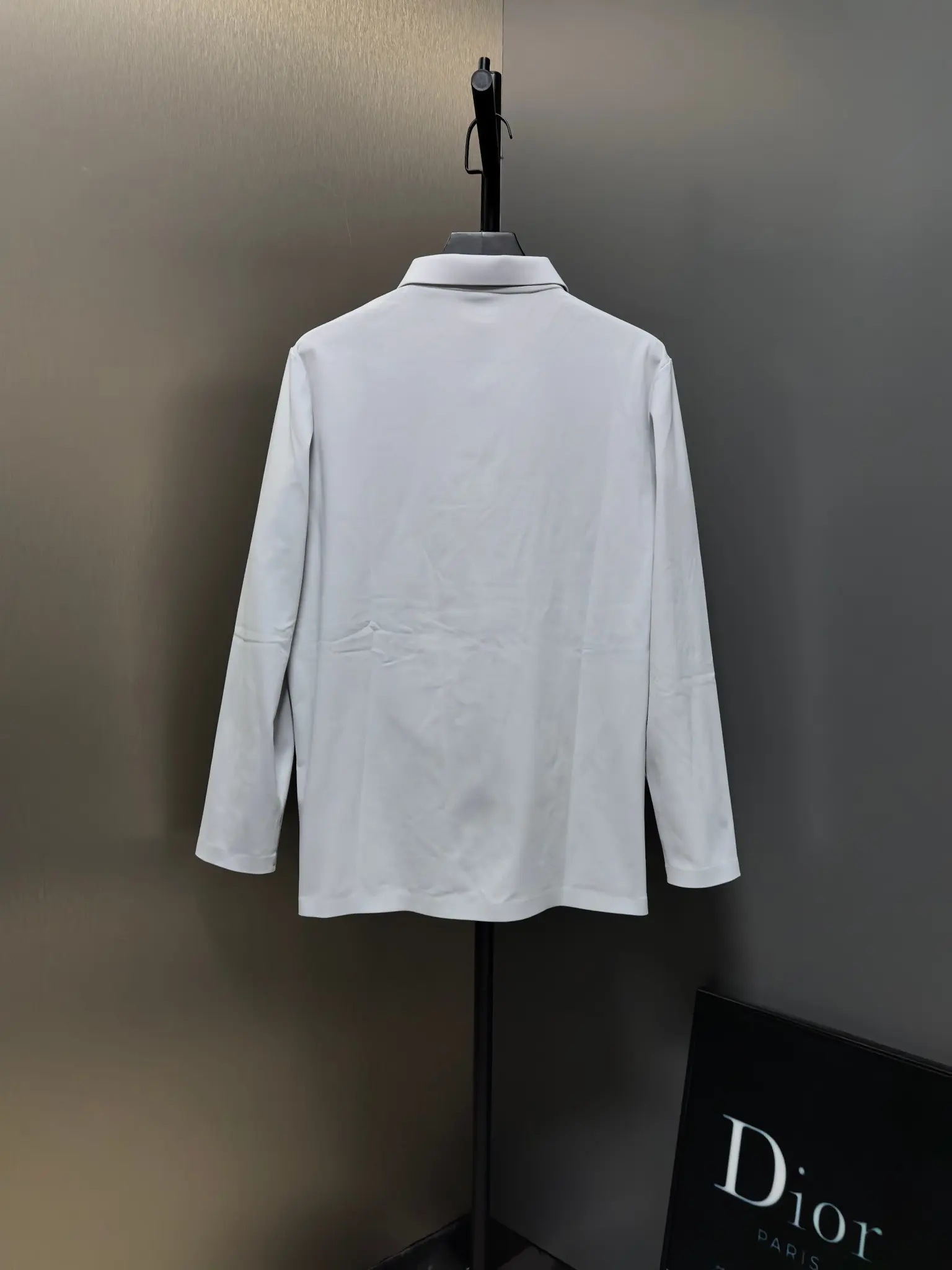 Long-Sleeve Half-Zip Polo Shirt D31022081 — view 7