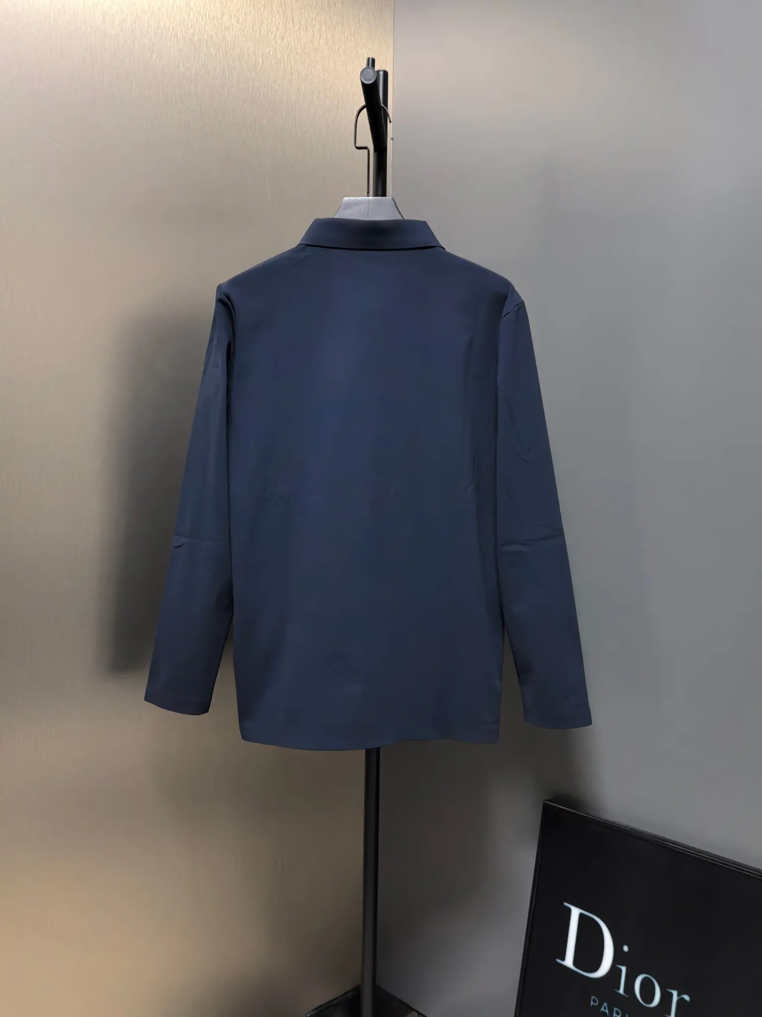 Long-Sleeve Half-Zip Polo Shirt D31022082 — view 7
