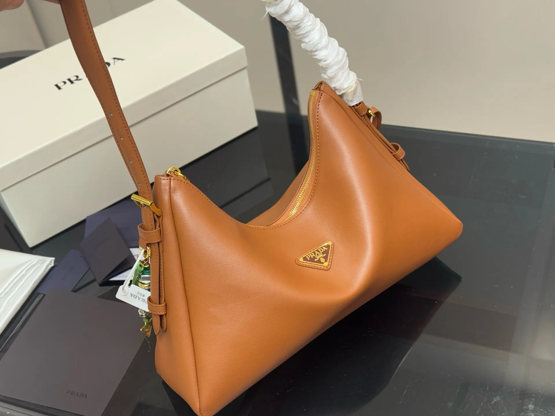 Prada Hobo Shoulder Bag D31018137 — view 5