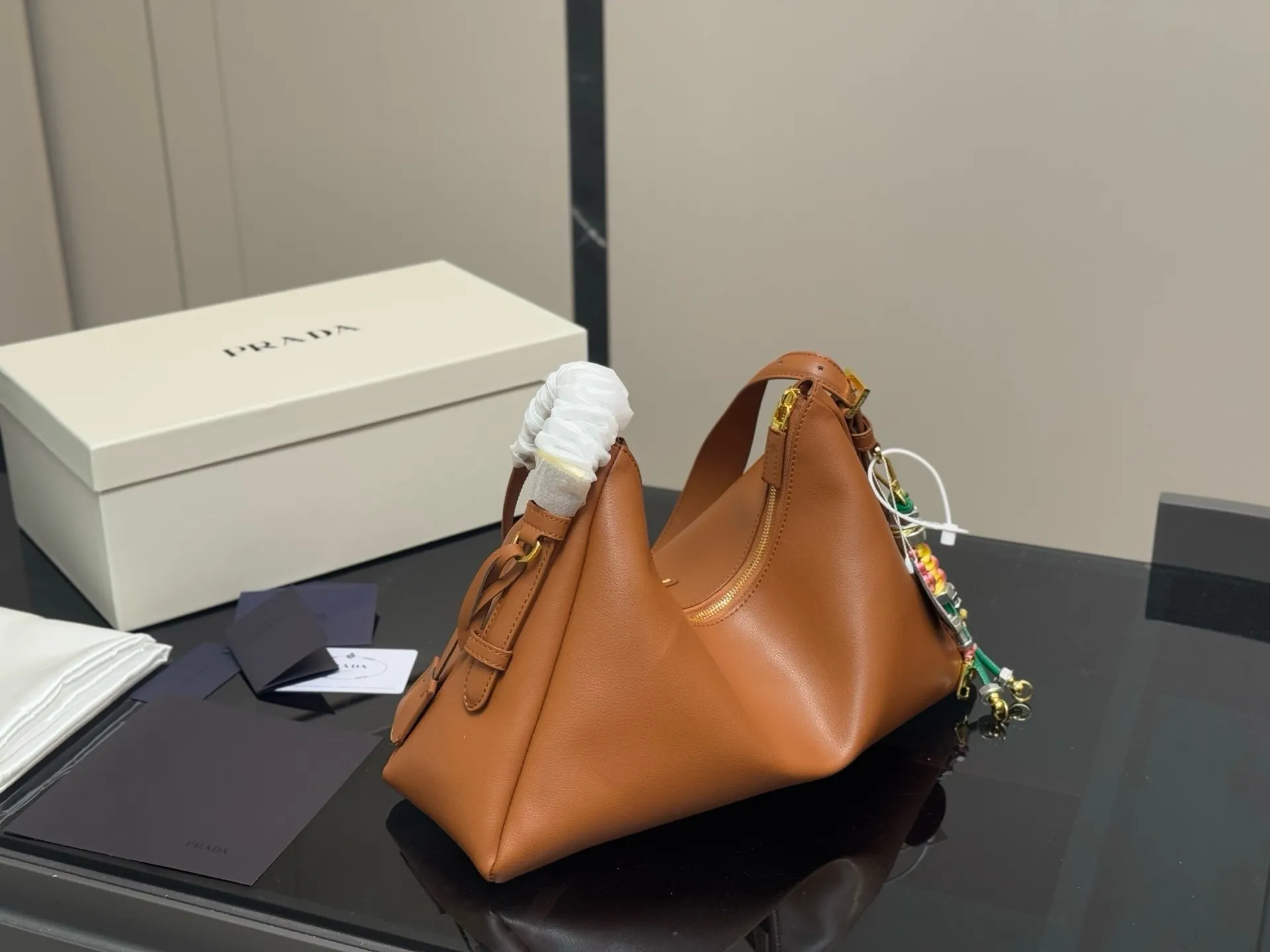 Prada Hobo Shoulder Bag D31018137 — view 7