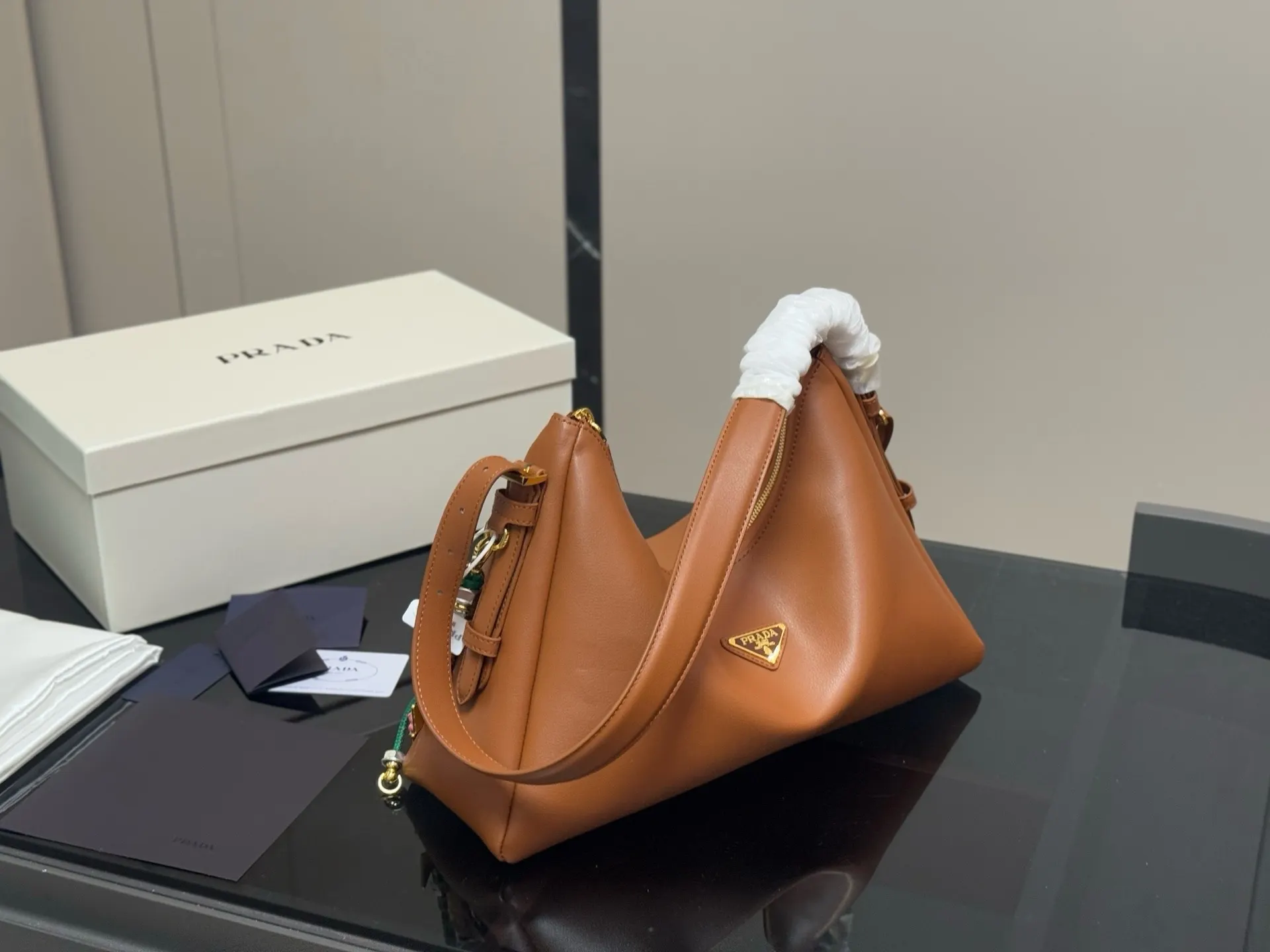 Prada Hobo Shoulder Bag D31018137 — view 9