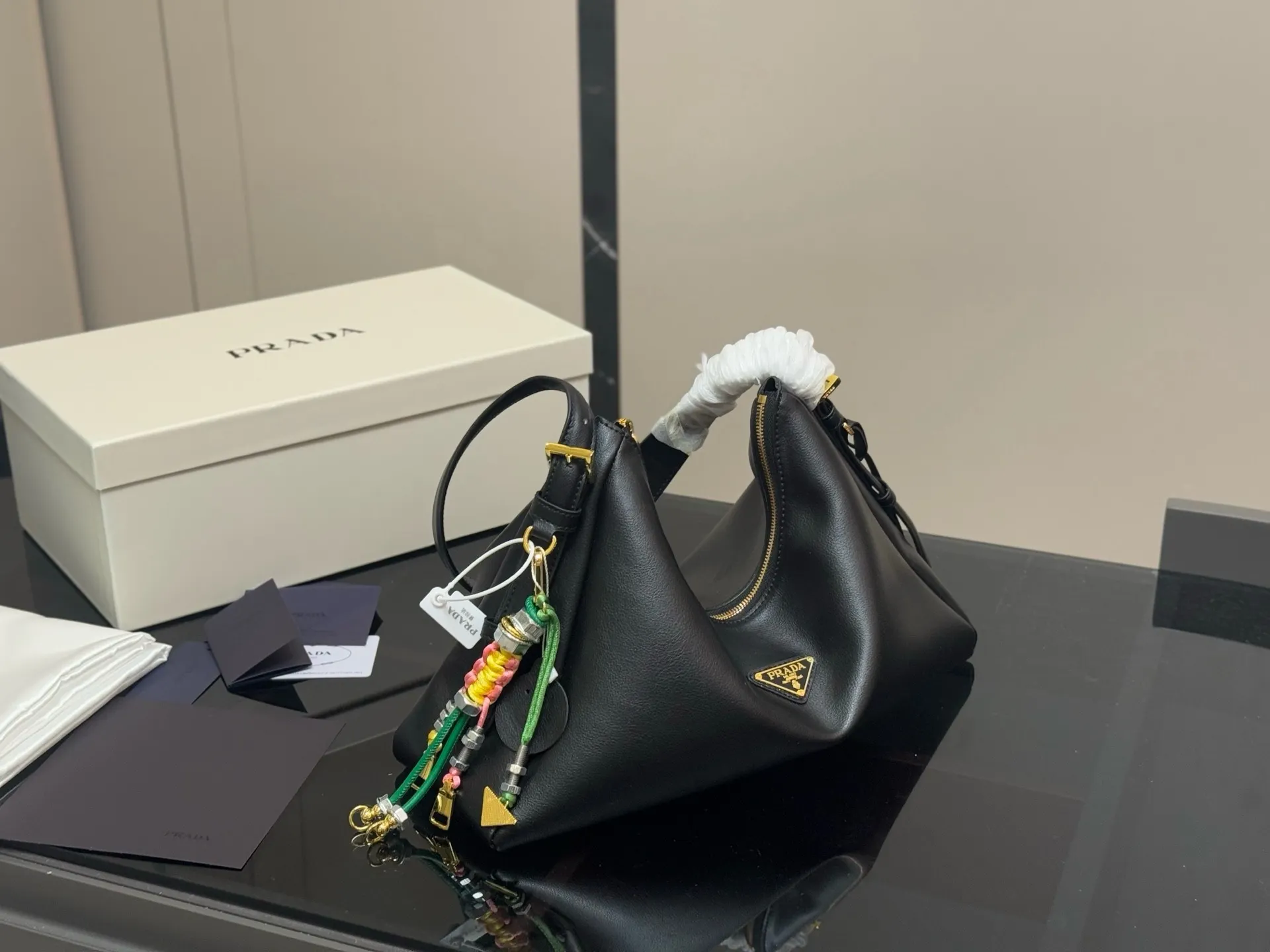 Prada Hobo Shoulder Bag D31018137 — view 10