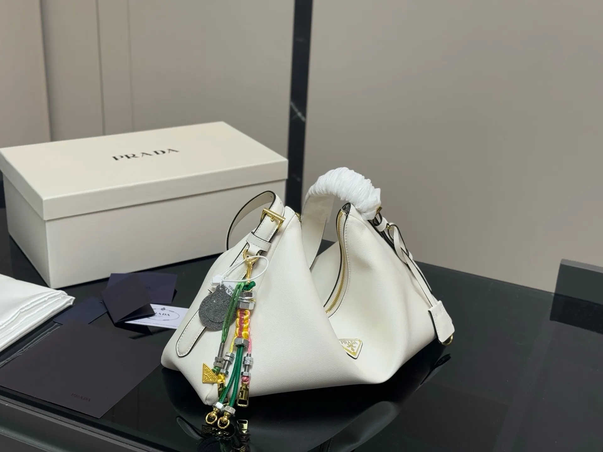 Prada Hobo Shoulder Bag D31018137 — view 12