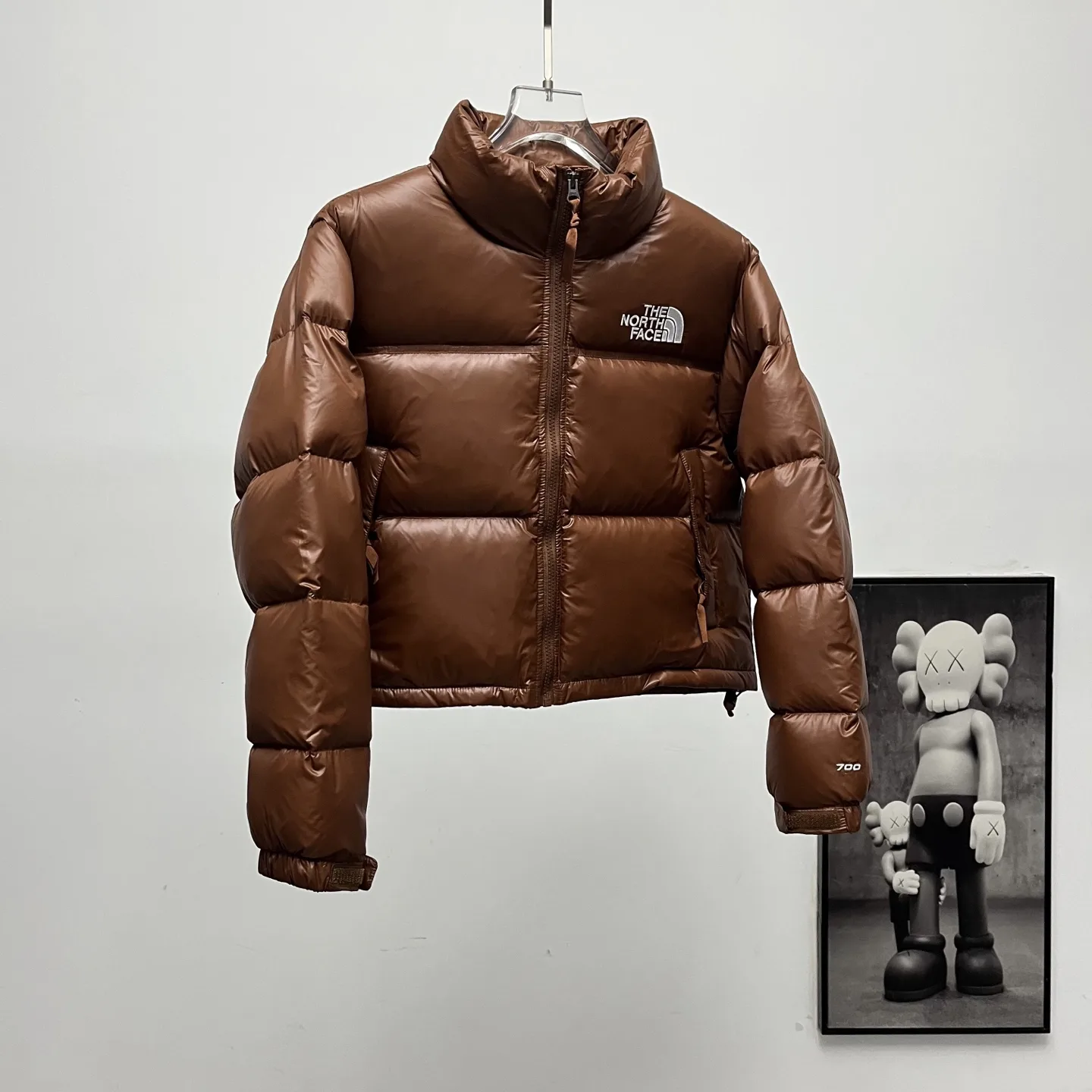 Nuptse Cropped Down-Filled Puffer Jacket D31020250 — view 4