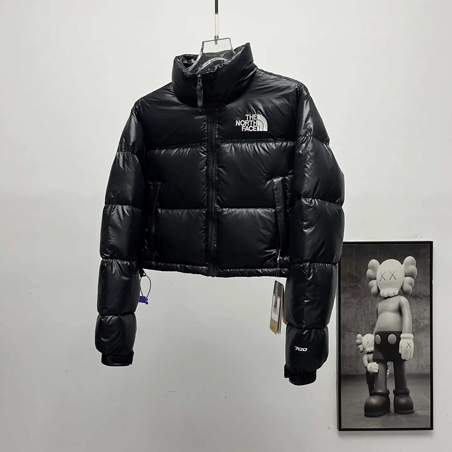 Nuptse Cropped Down-Filled Puffer Jacket D31020246 — view 2