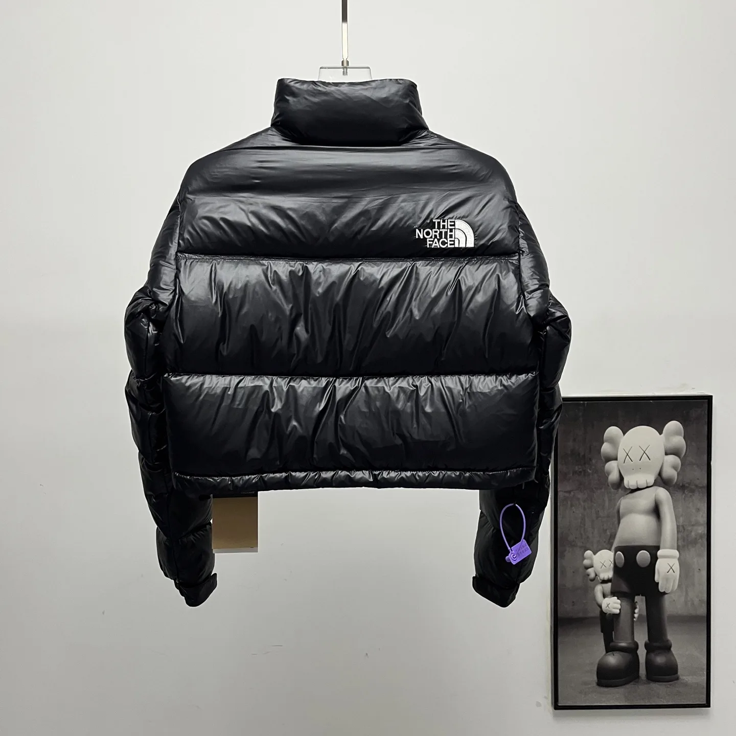 Nuptse Cropped Down-Filled Puffer Jacket D31020246 — view 3
