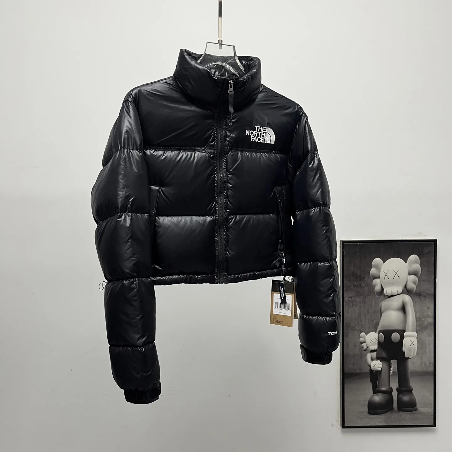 Nuptse Cropped Down-Filled Puffer Jacket D31020246 — view 4