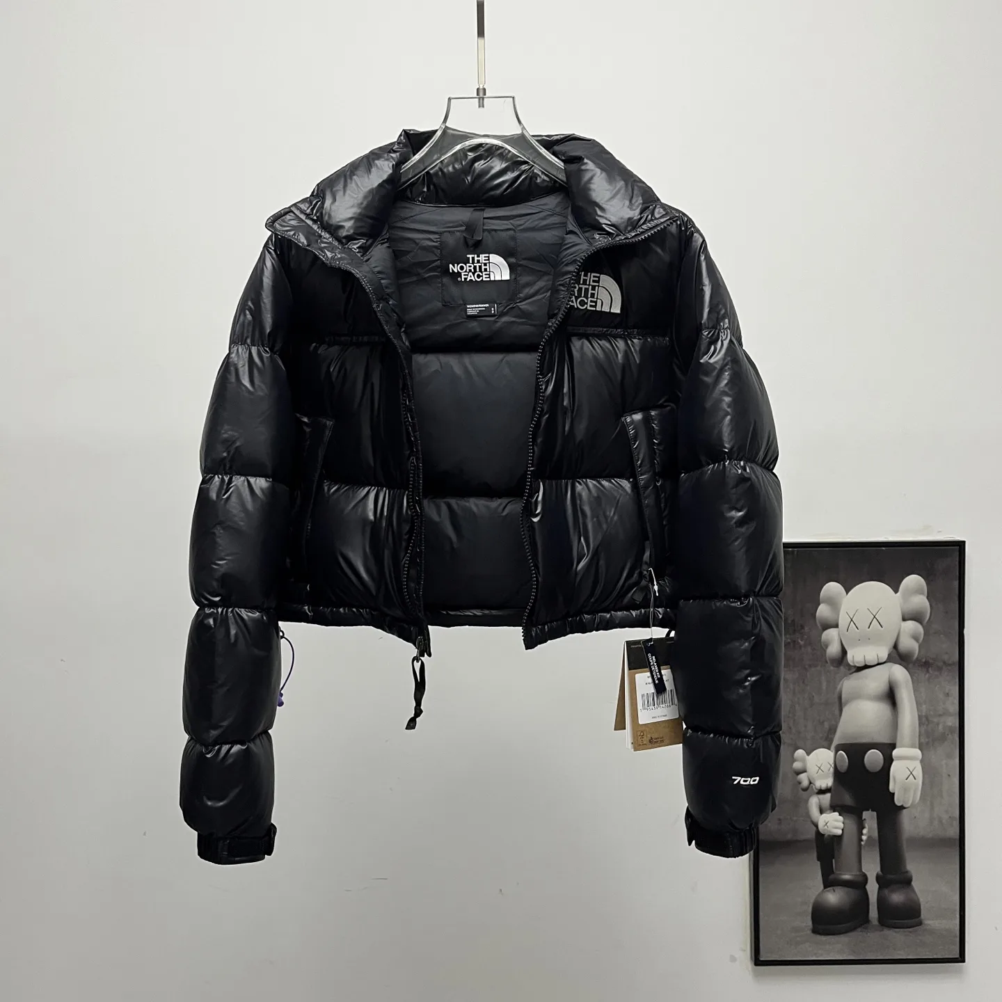 Nuptse Cropped Down-Filled Puffer Jacket D31020246 — view 5
