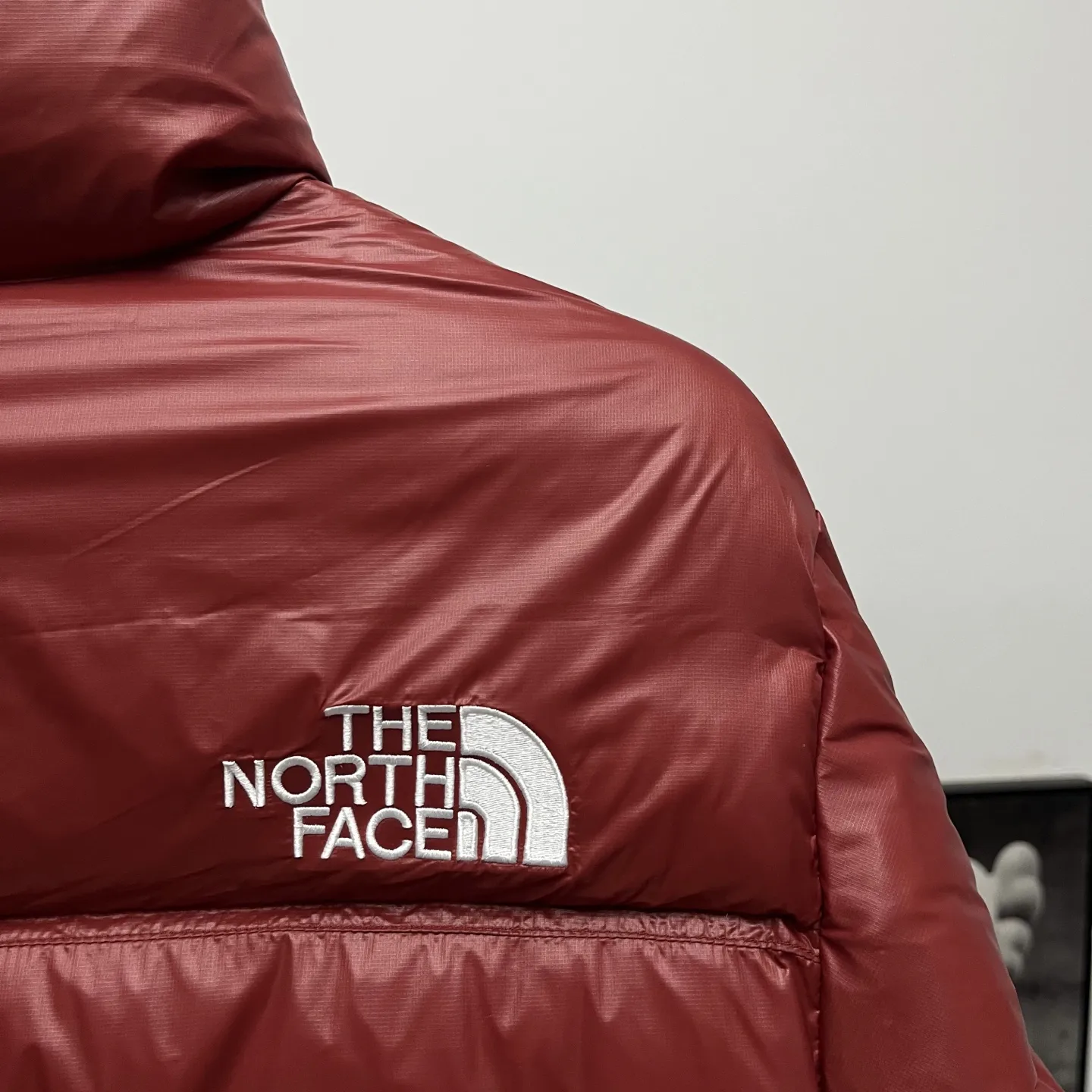 Nuptse Cropped Down-Filled Puffer Jacket D31020249 — view 8