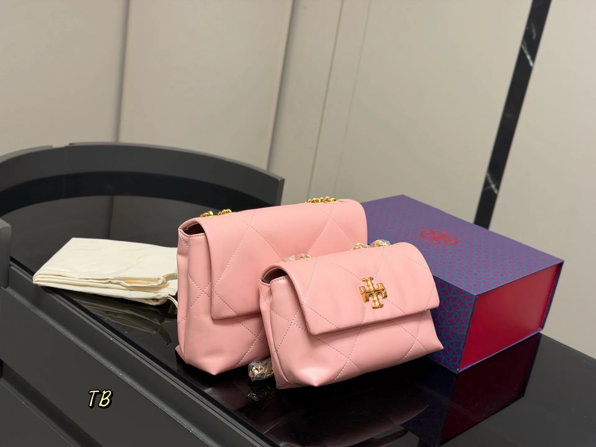 Kira Quilted Flap Shoulder Bag D31018025 — view 13