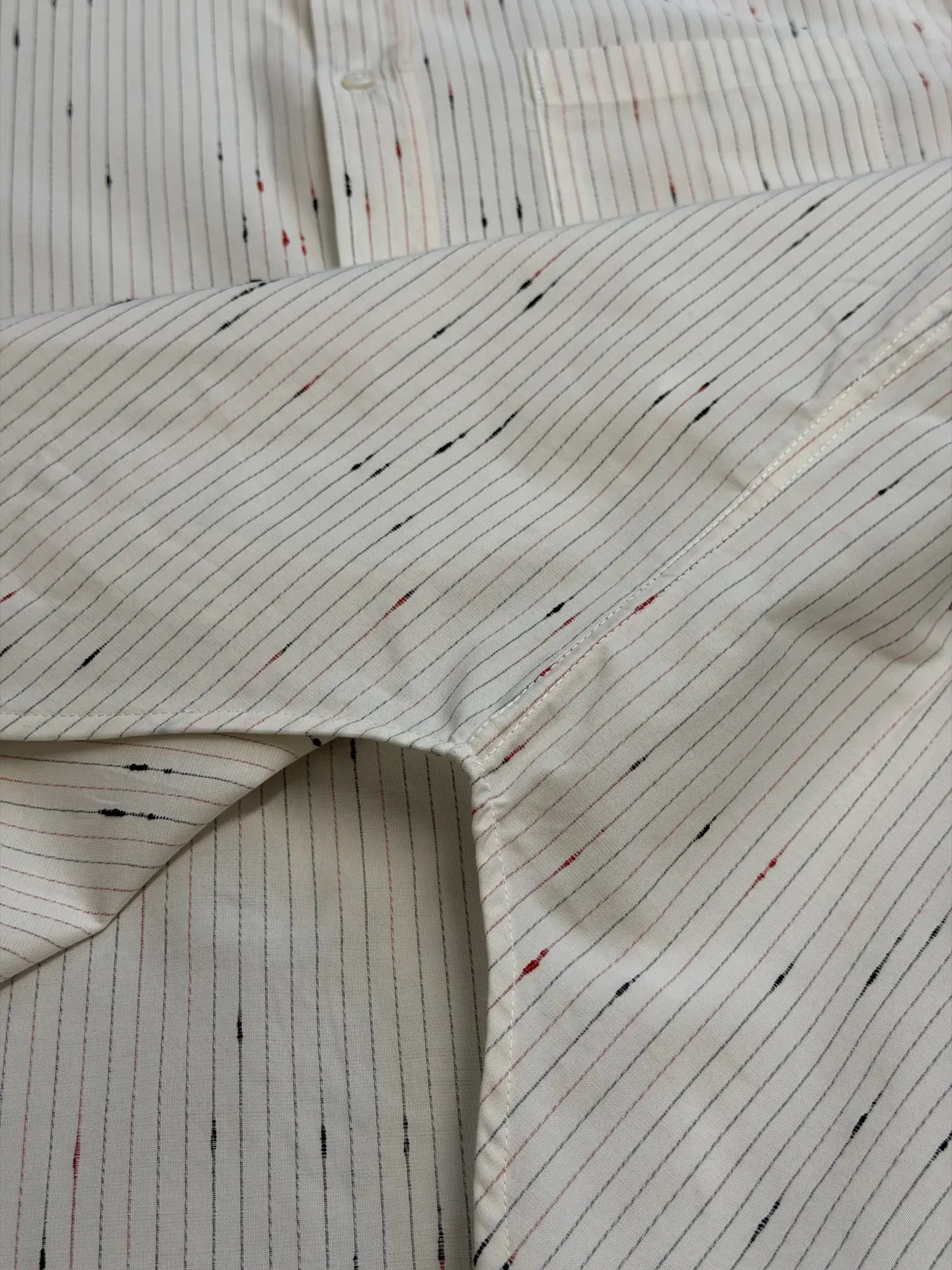 Embroidered Striped Poplin Shirt D31520453 — view 8