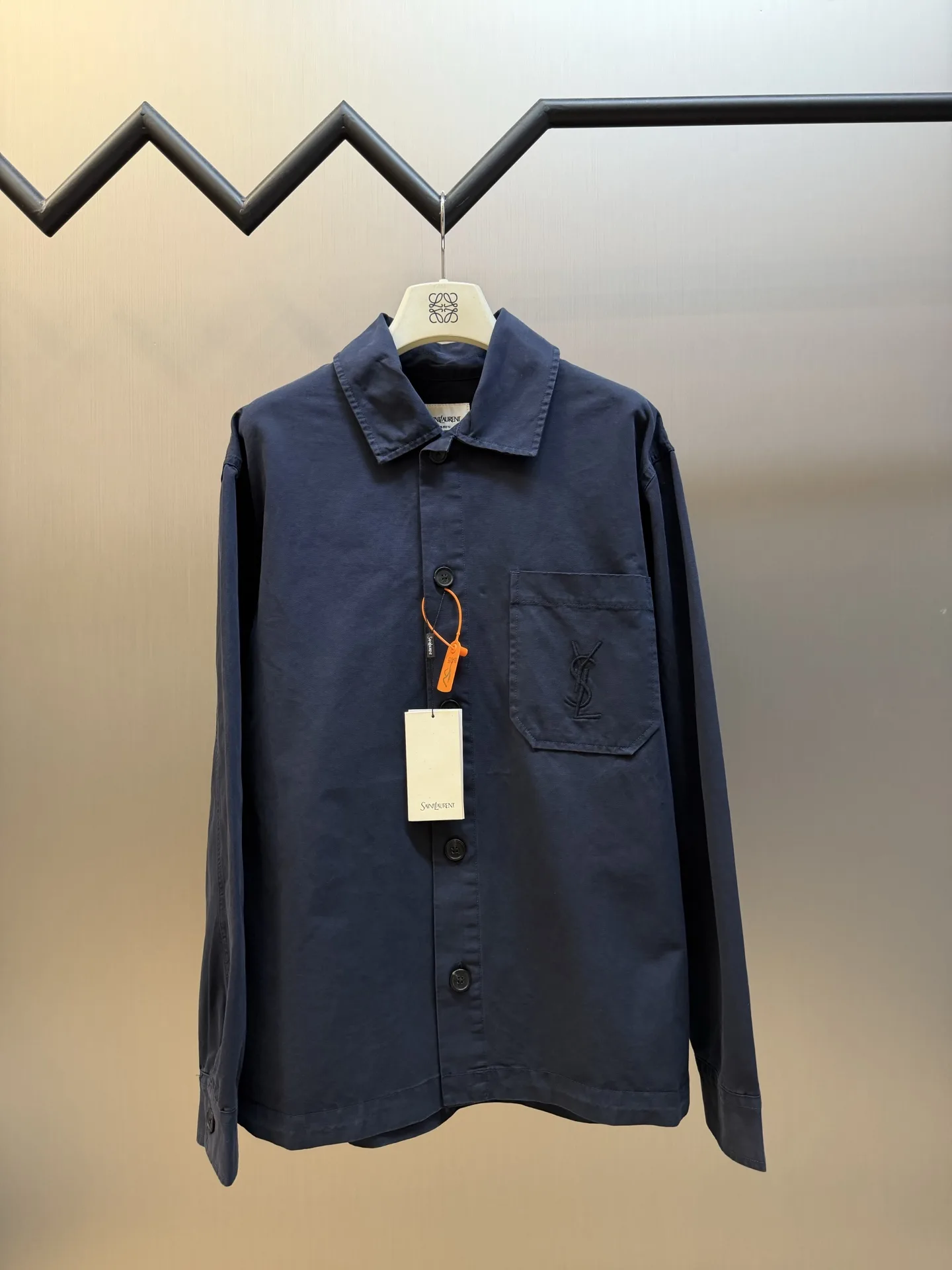 Cassandre Embroidered Denim Overshirt D32520455