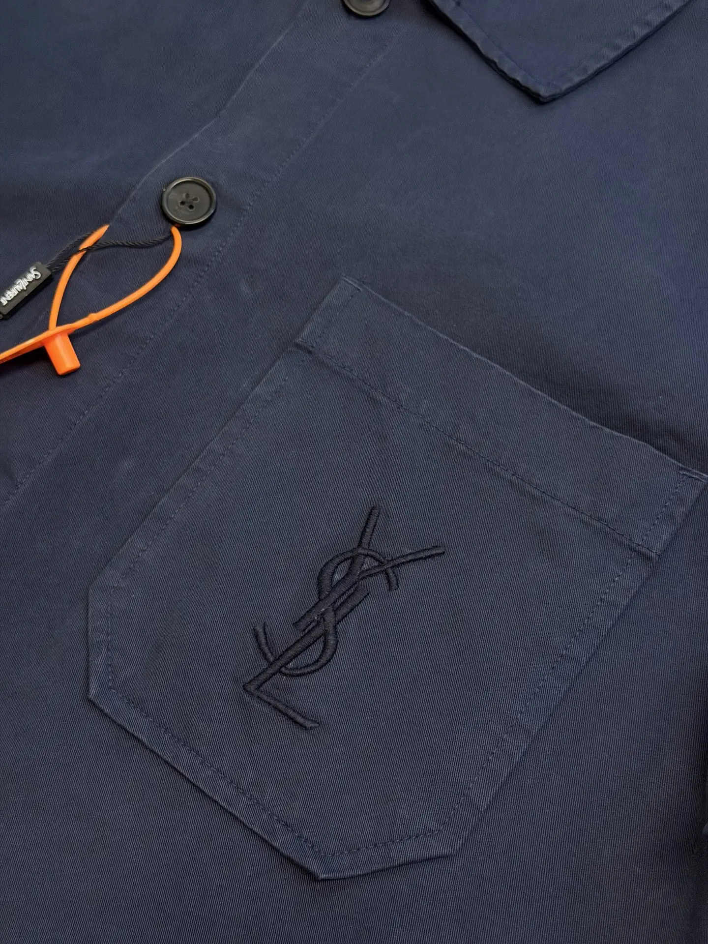Cassandre Embroidered Denim Overshirt D32520455 — view 6