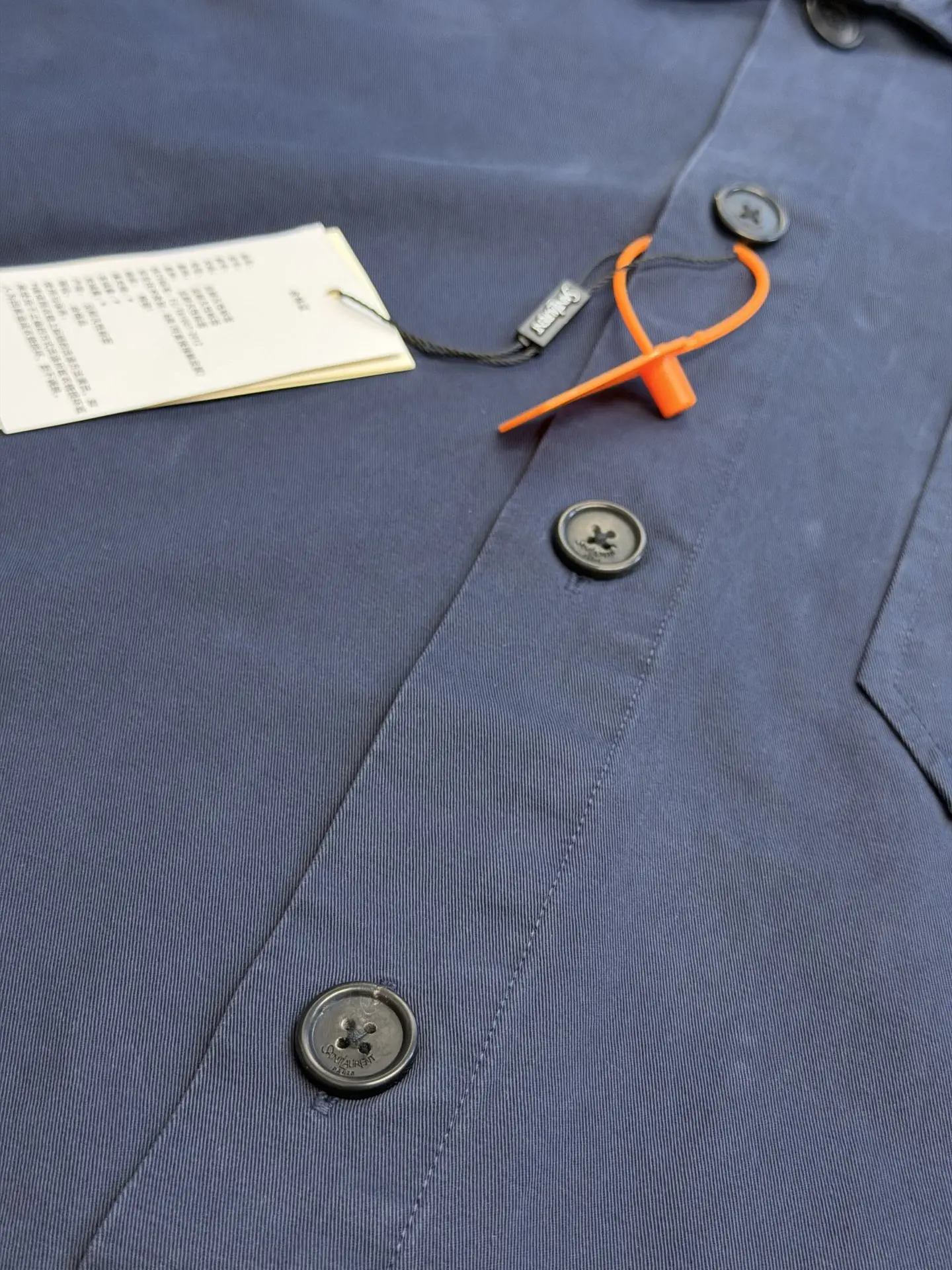 Cassandre Embroidered Denim Overshirt D32520455 — view 8