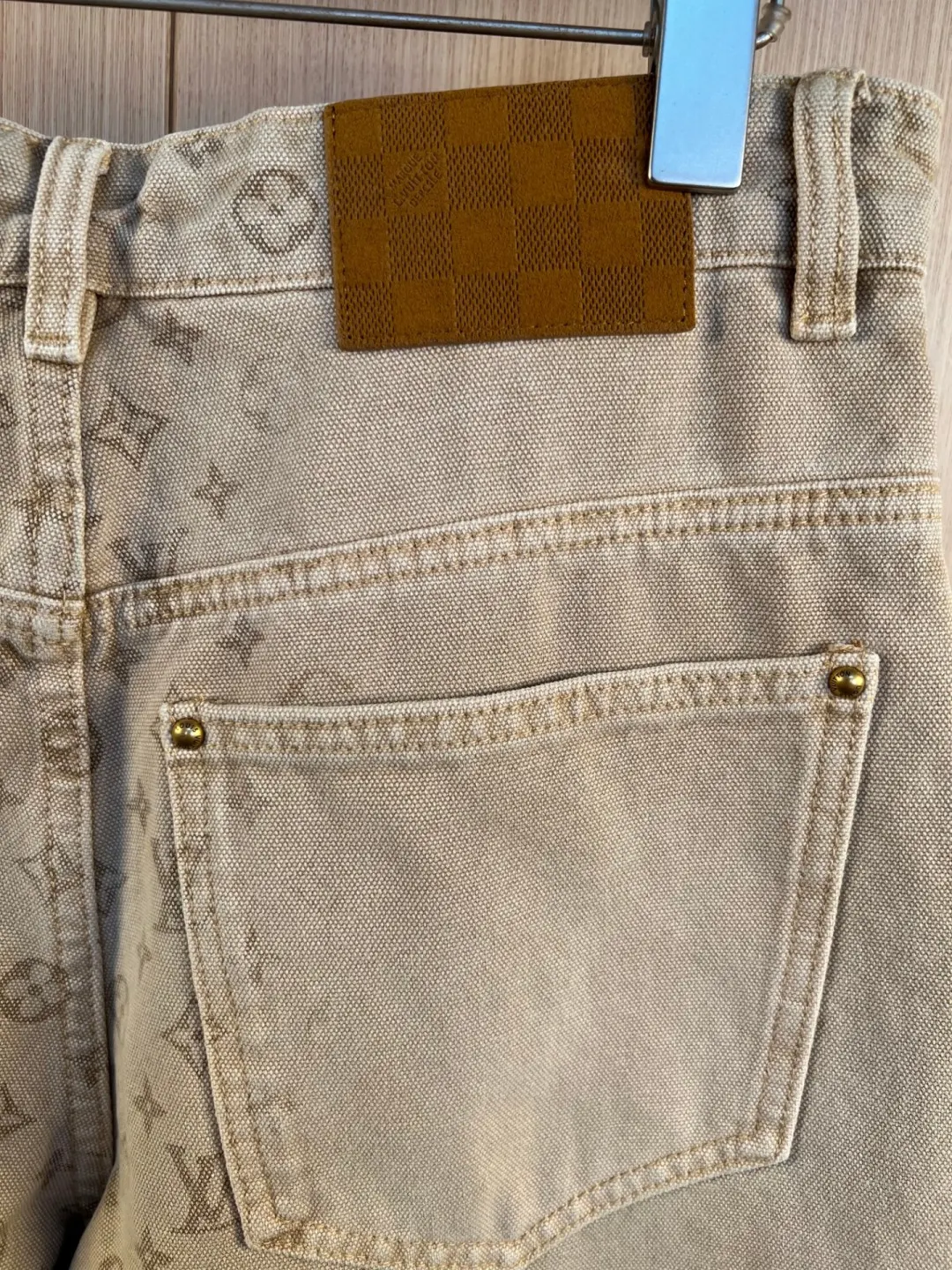 Monogram Gradient Straight-Leg Jeans D32520536 — view 7