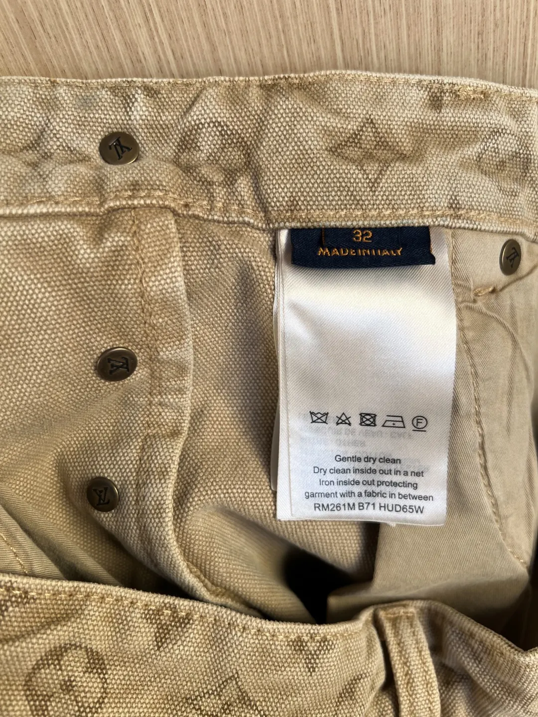 Monogram Gradient Straight-Leg Jeans D32520536 — view 9