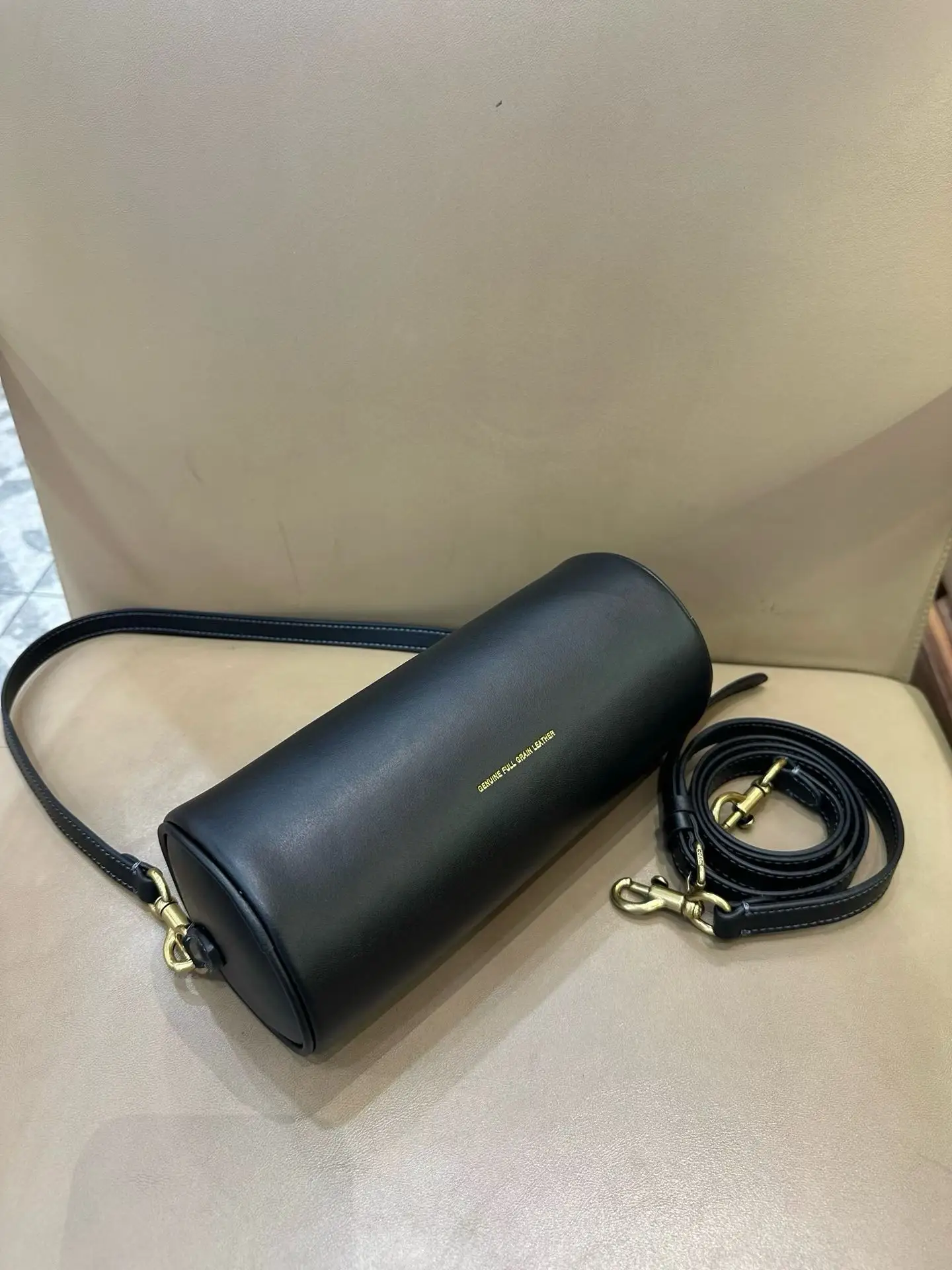 Barrel Shoulder Bag in Signature Canvas D33018347 — view 6
