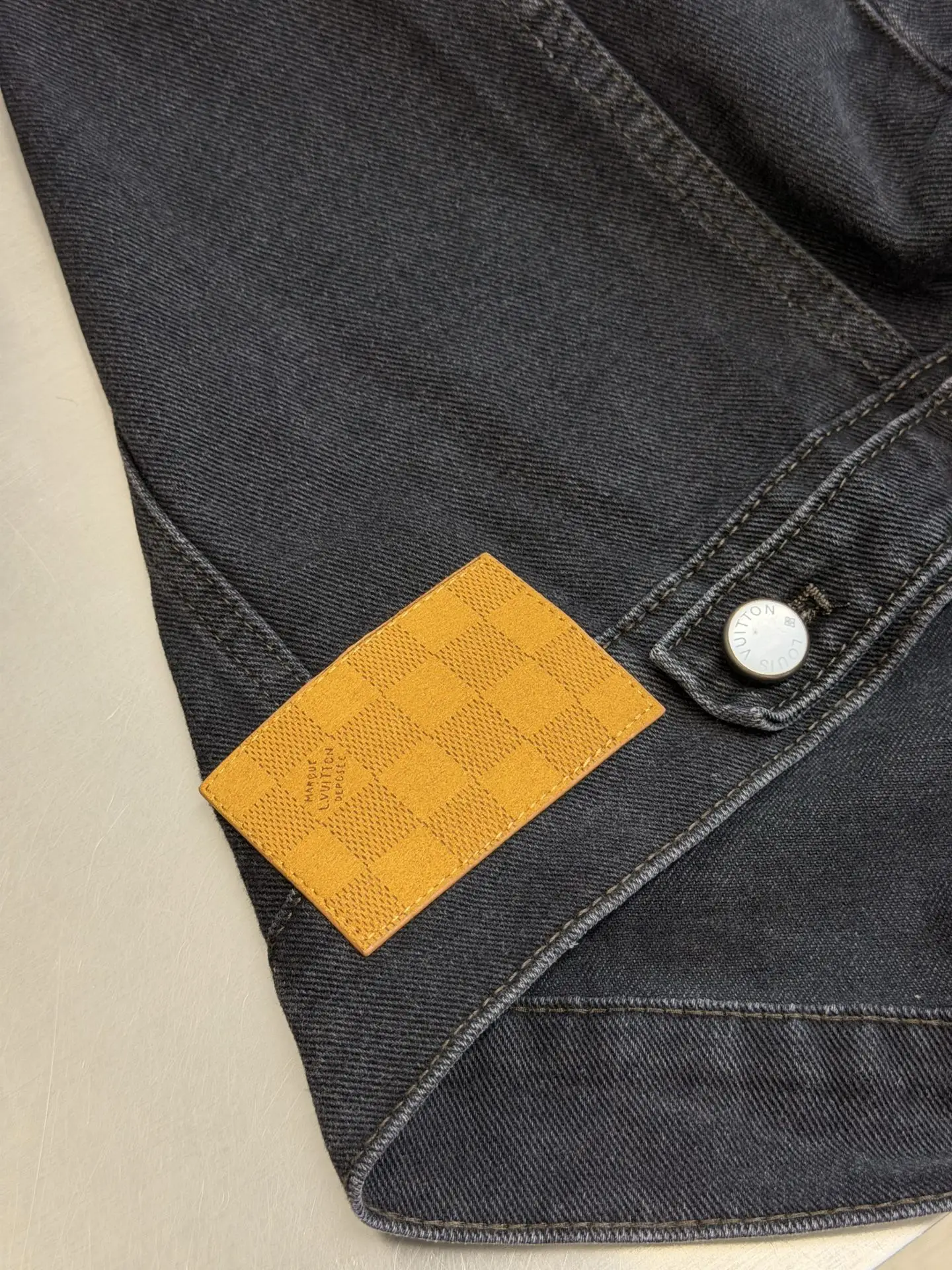 Embroidered Denim Trucker Jacket D33520470 — view 9