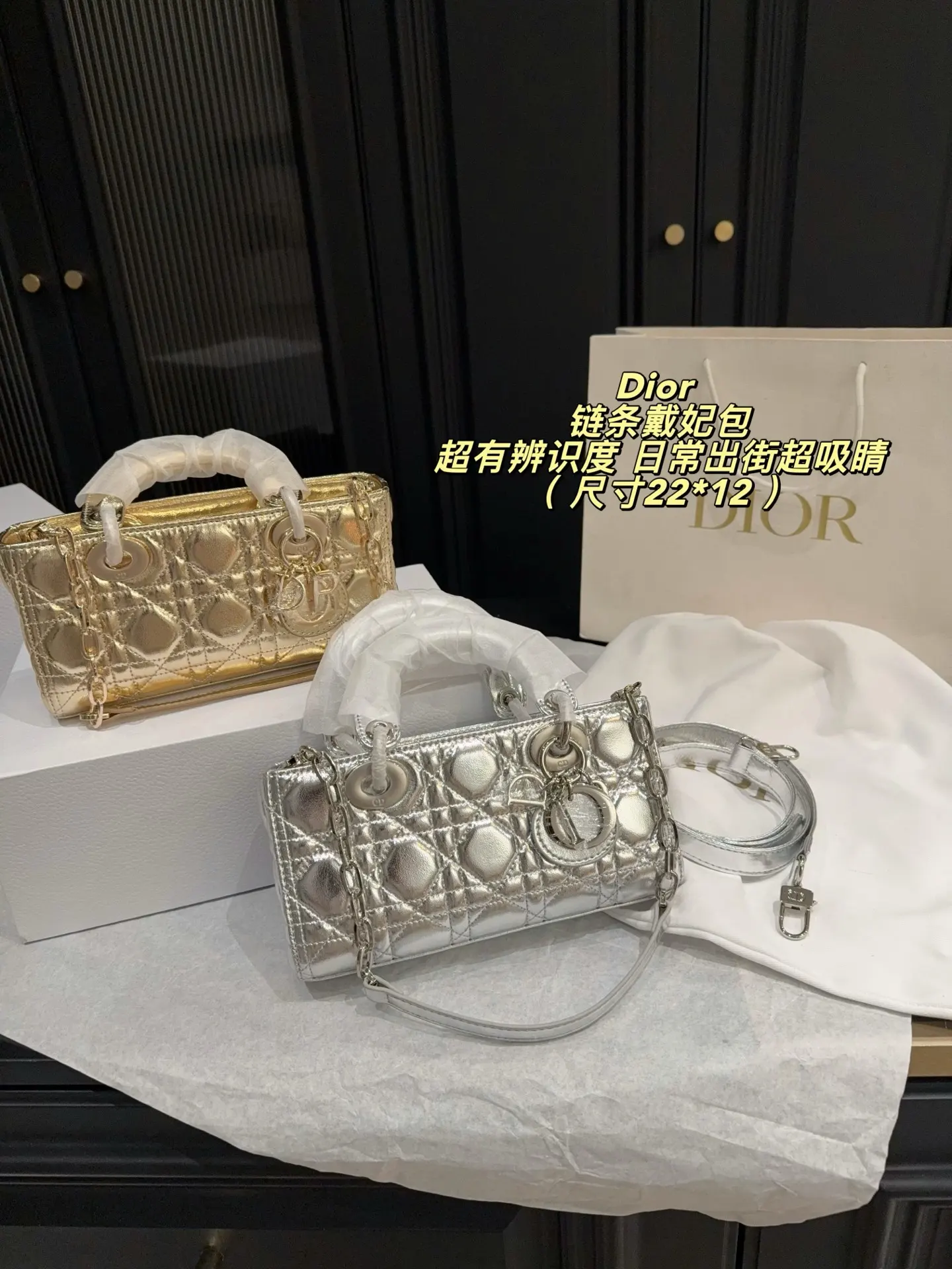Dior Lady Dior Mini Chain Bag D34018306