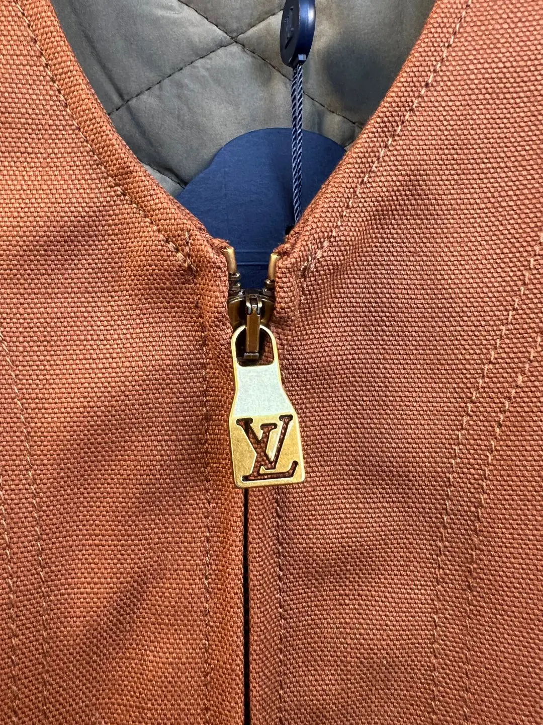 Louis Vuitton x Nigo Embroidered Workwear Gilet D35020546 — view 3