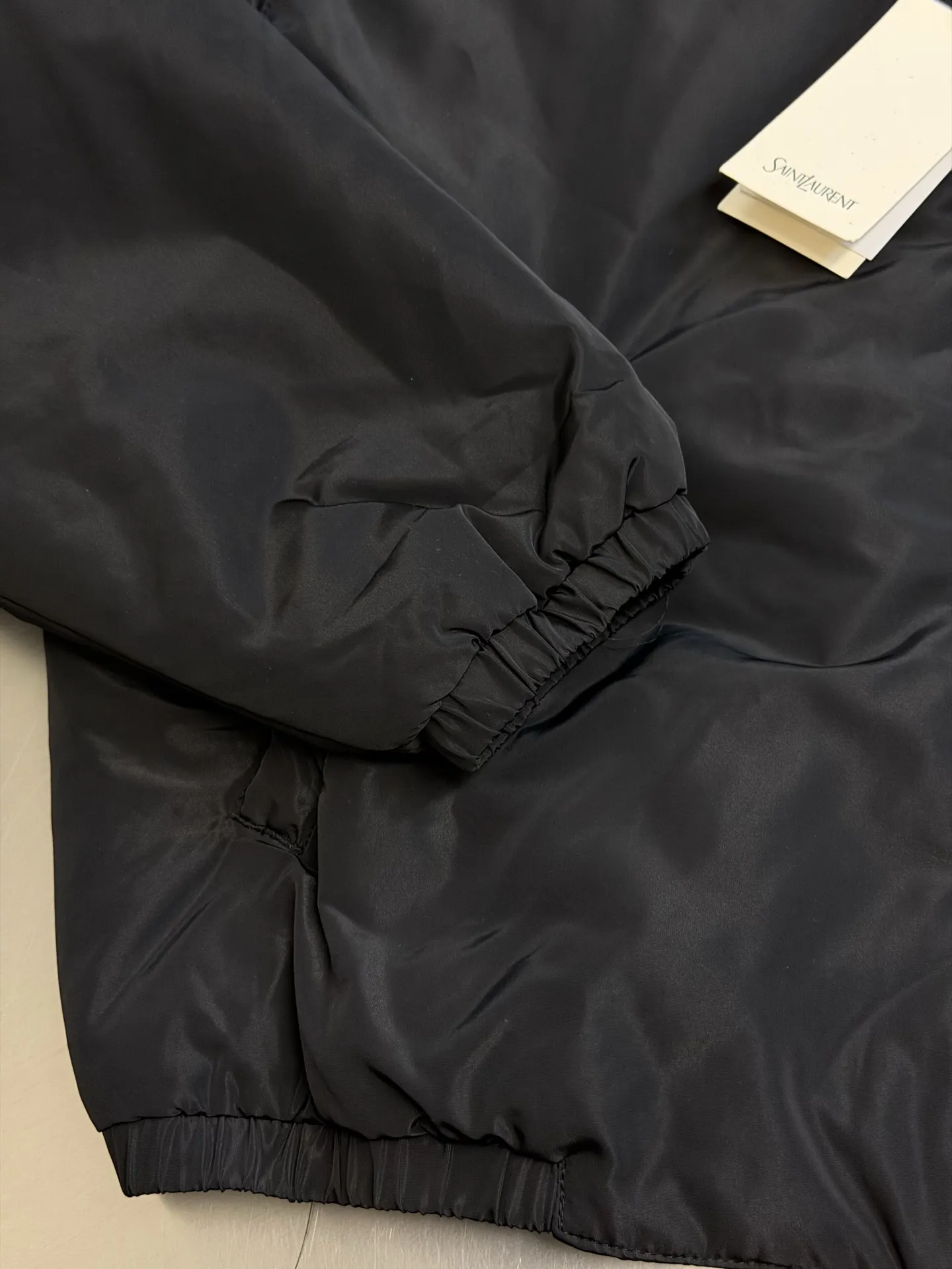 Logo-Embroidered Padded Bomber Jacket D36020456 — view 7