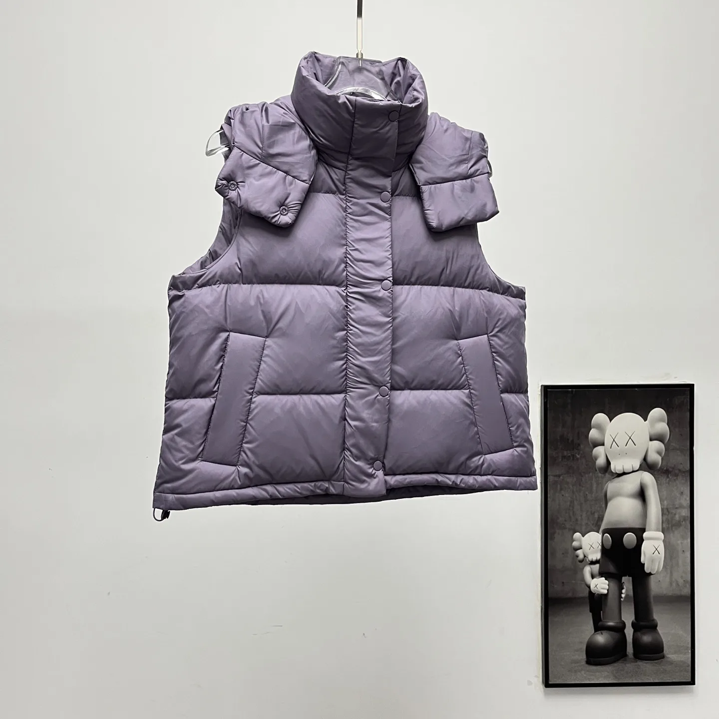 Wunder Puff Hooded Down Vest D36020322 — view 4